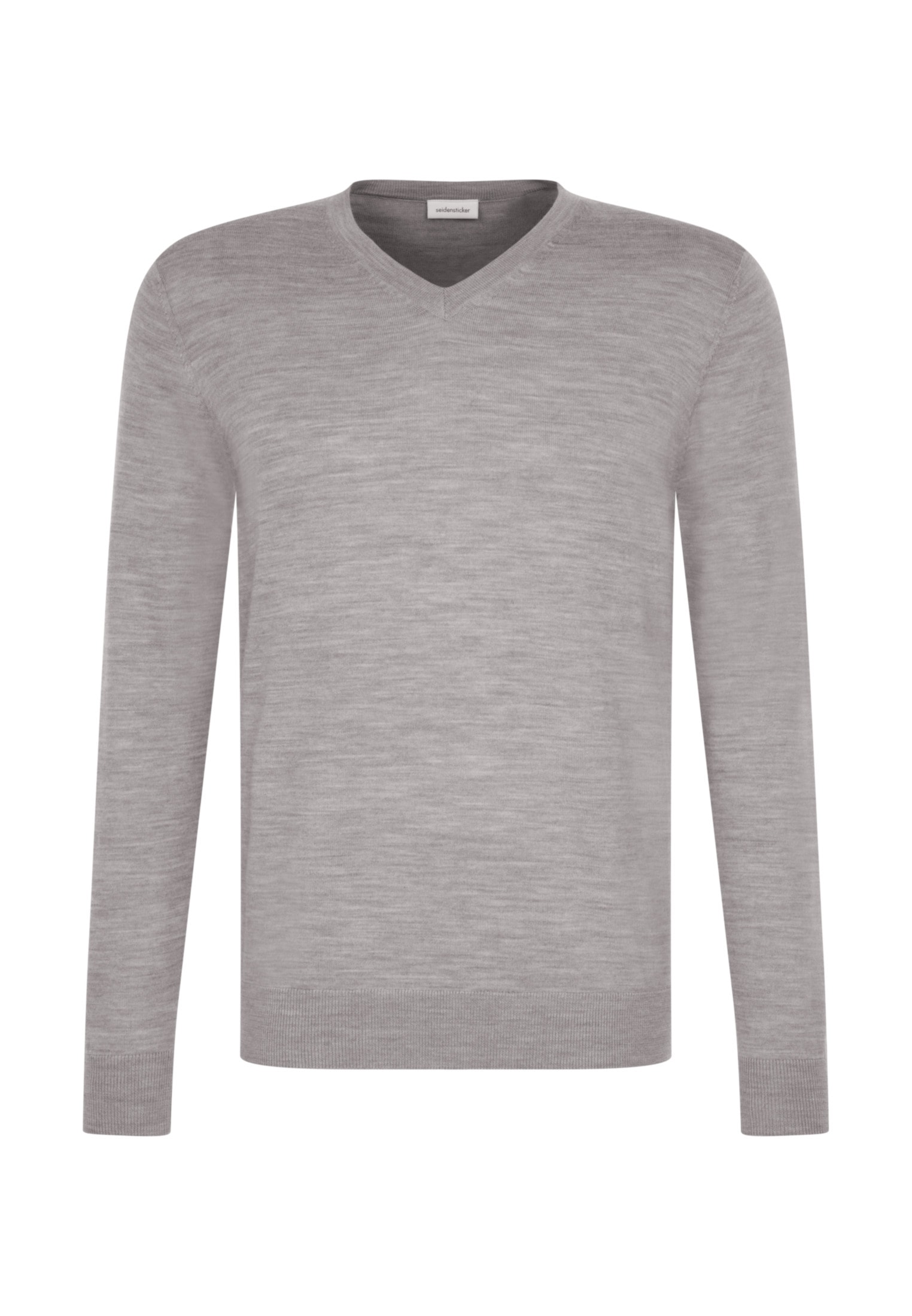 seidensticker Strickpullover »Schwarze Rose«, V-Neck Uni
