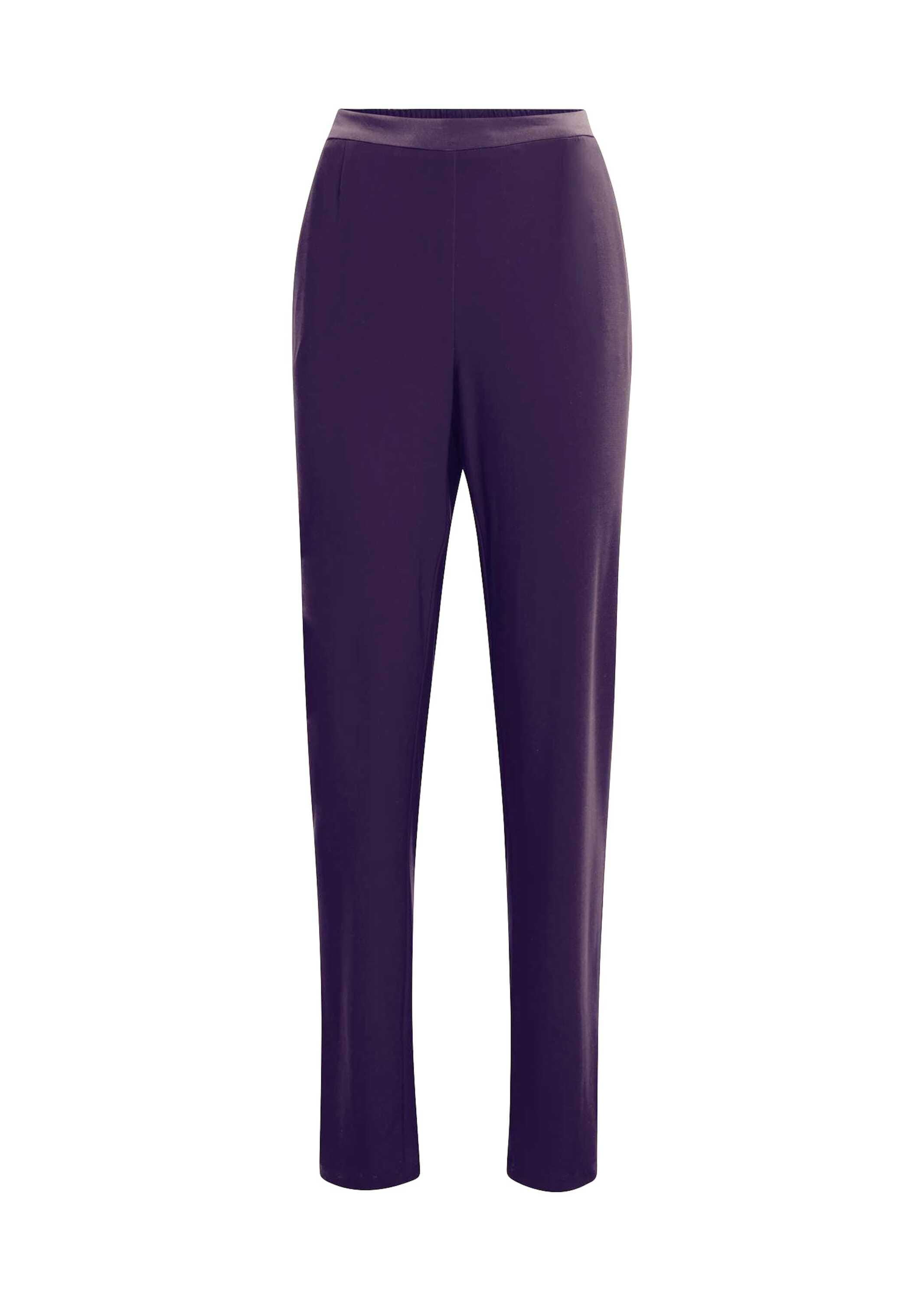 GOLDNER Schlupfhose "Trageangenehme Jerseyhose Martha mit Bundfalten" Ohne