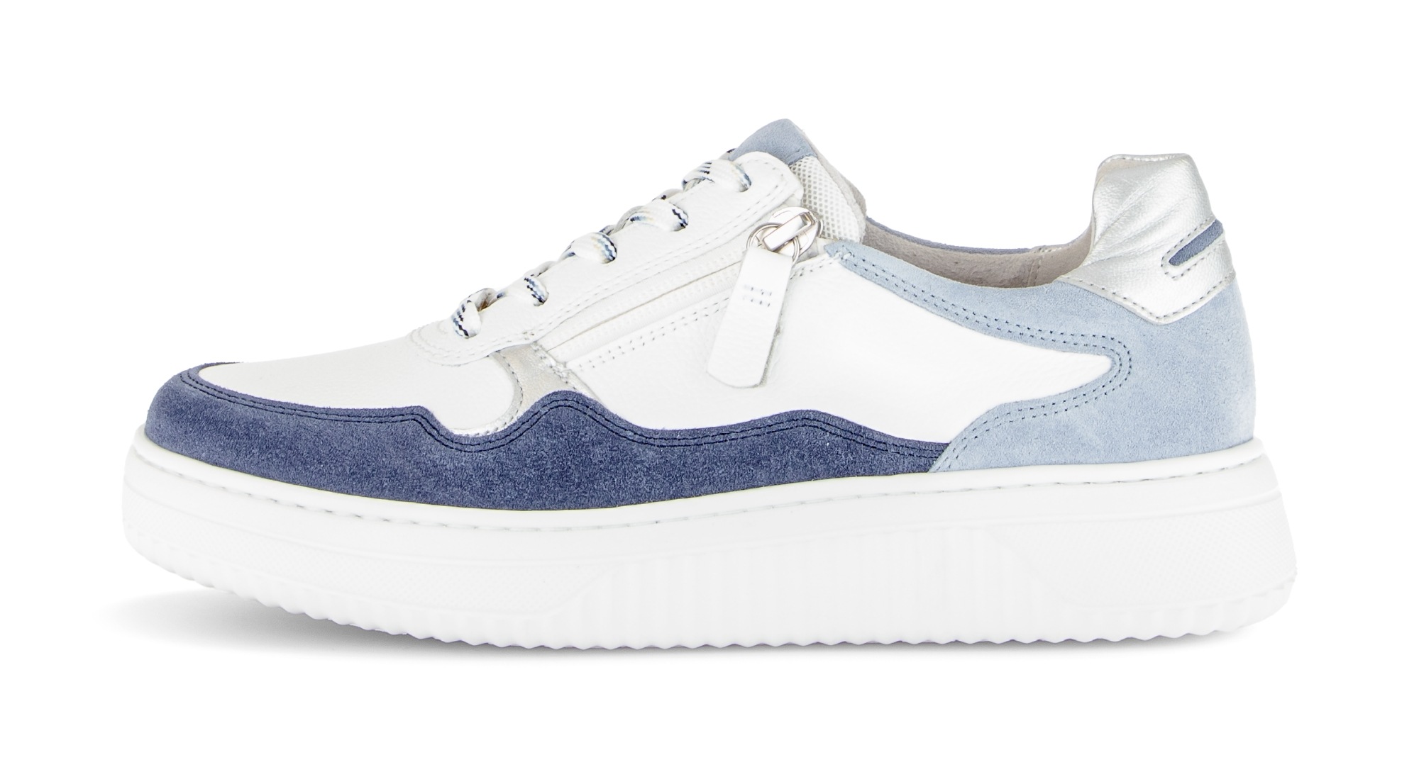 Thumbnail - Gabor Plateausneaker "COMO", Freizeitschuh, Halbschuh, Schnürschuh in Komfortweite K (=extraweit)