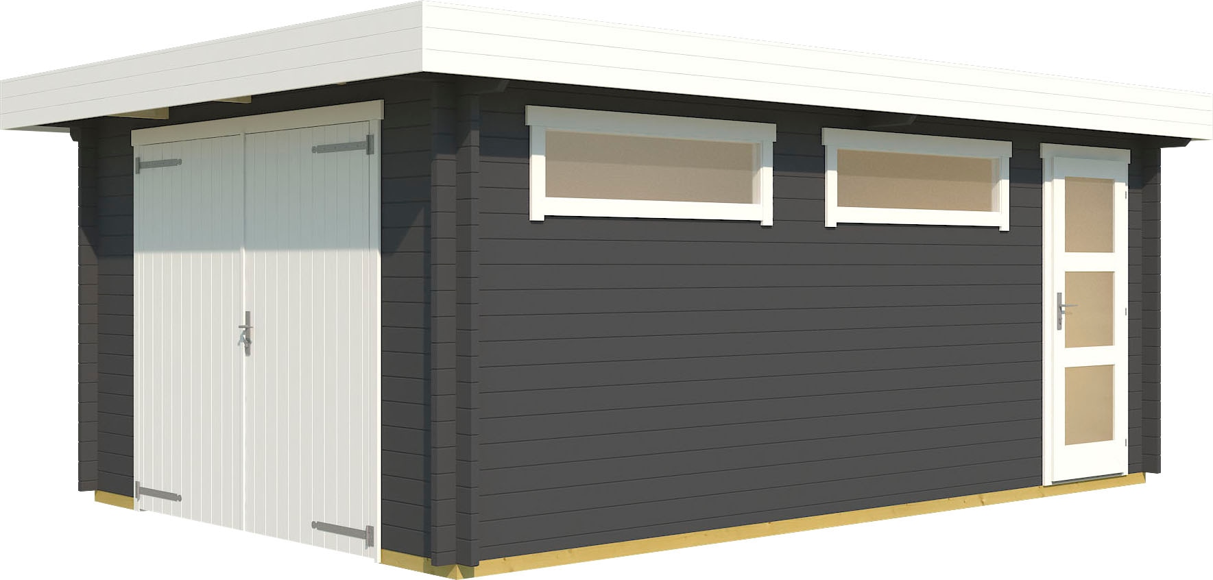 Holztor Garage (Set, MAJA LASITA zusätzliche »Canberra«, auf BAUR Eingang), Raten Garage | Mit +