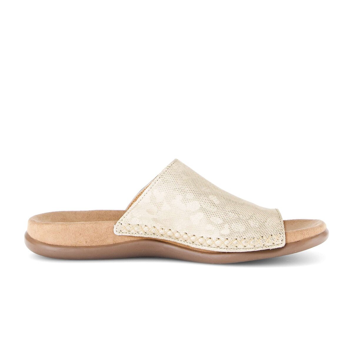 Zehentrenner GABOR "Zehentrenner", Herren, Gr. 36, gold, Schuhe Zehentrenner 2