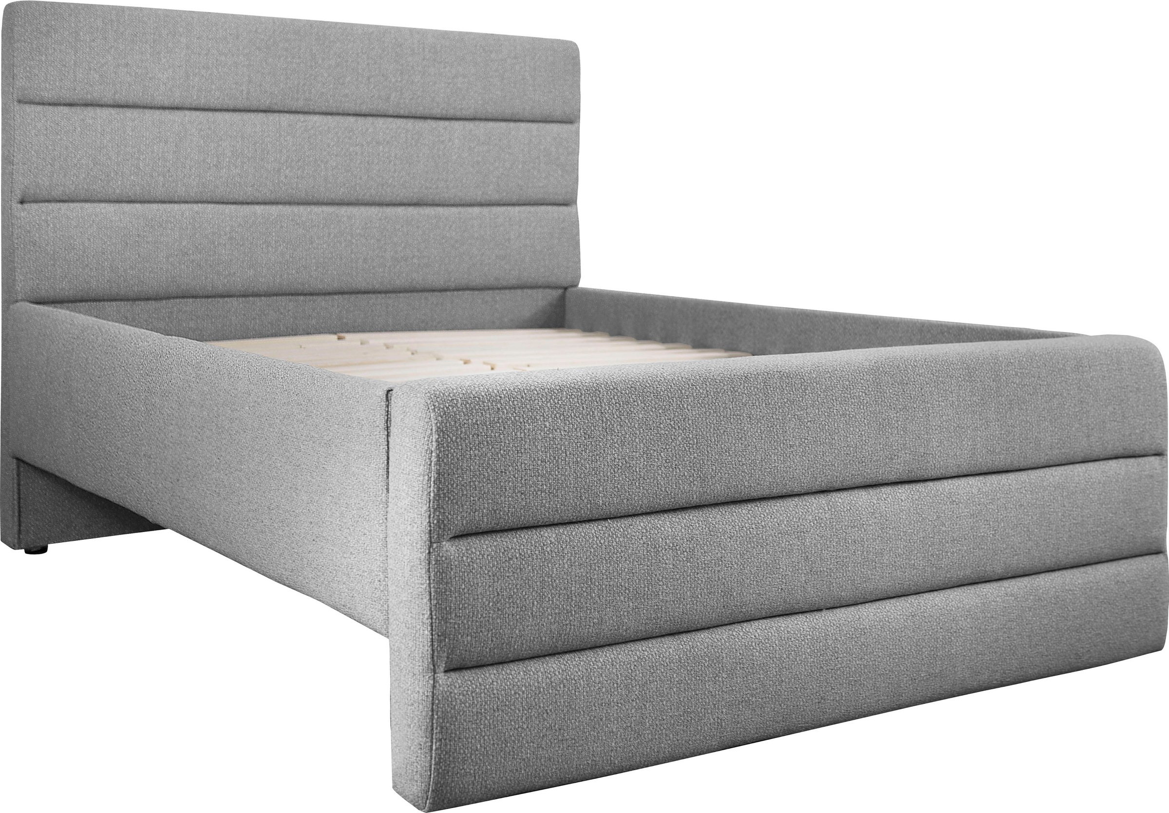 Home affaire Polsterbett "Merrit" Quernaht im Kopf- und Fußteil, in 5 Breit günstig online kaufen