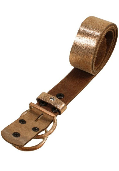 Rettungsring Gürtel Ledergürtel, mit austauschbarer Schließe "2 Kreise Rosé günstig online kaufen