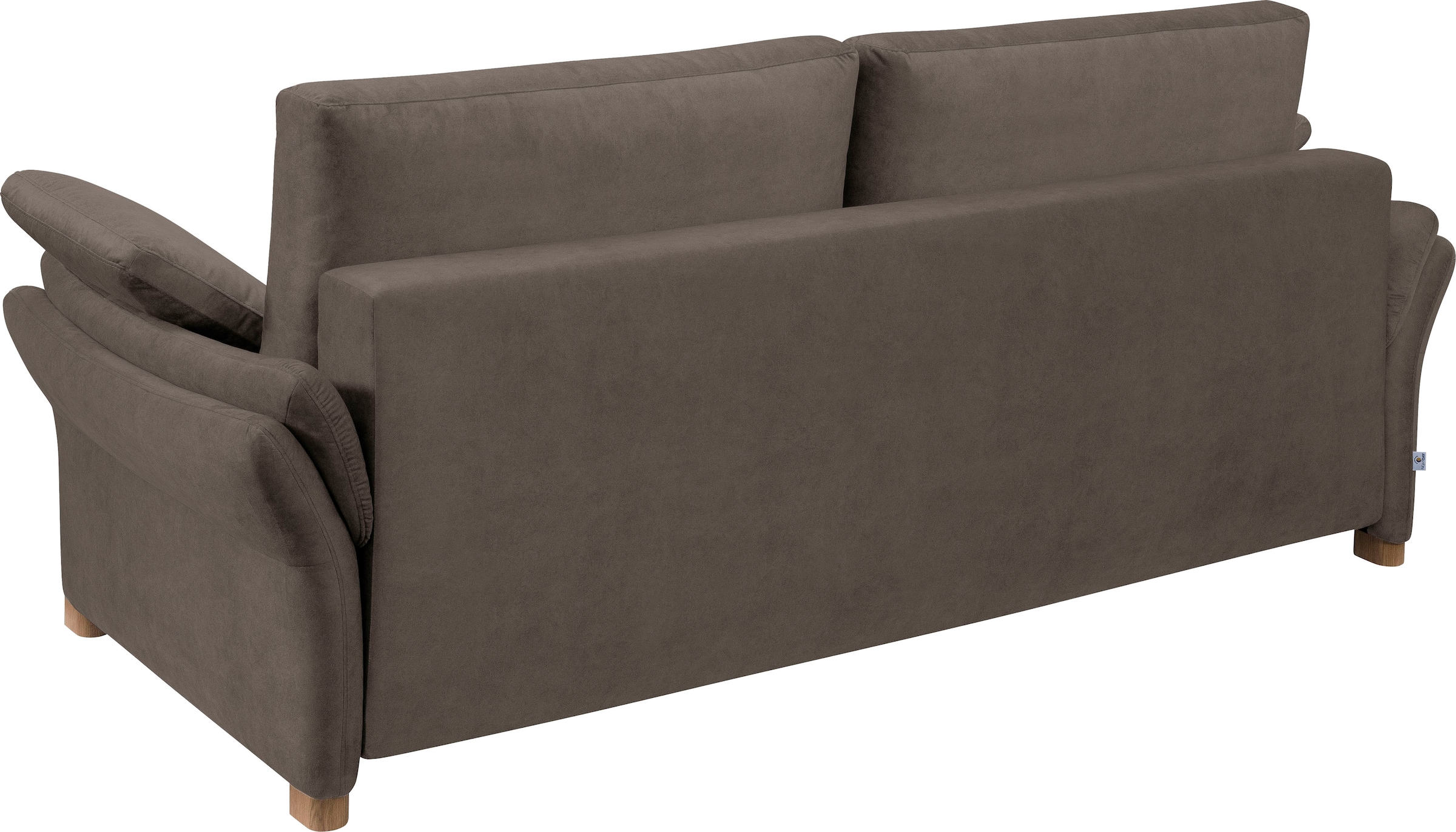exxpo - sofa fashion 3-Sitzer »hochwertiger Sitzaufbau für hohen Sitzkomfort, bequeme Armlehnen«, inkl. Boxspring/Federkern-Polsterung, Bettfunktion und Bettkasten
