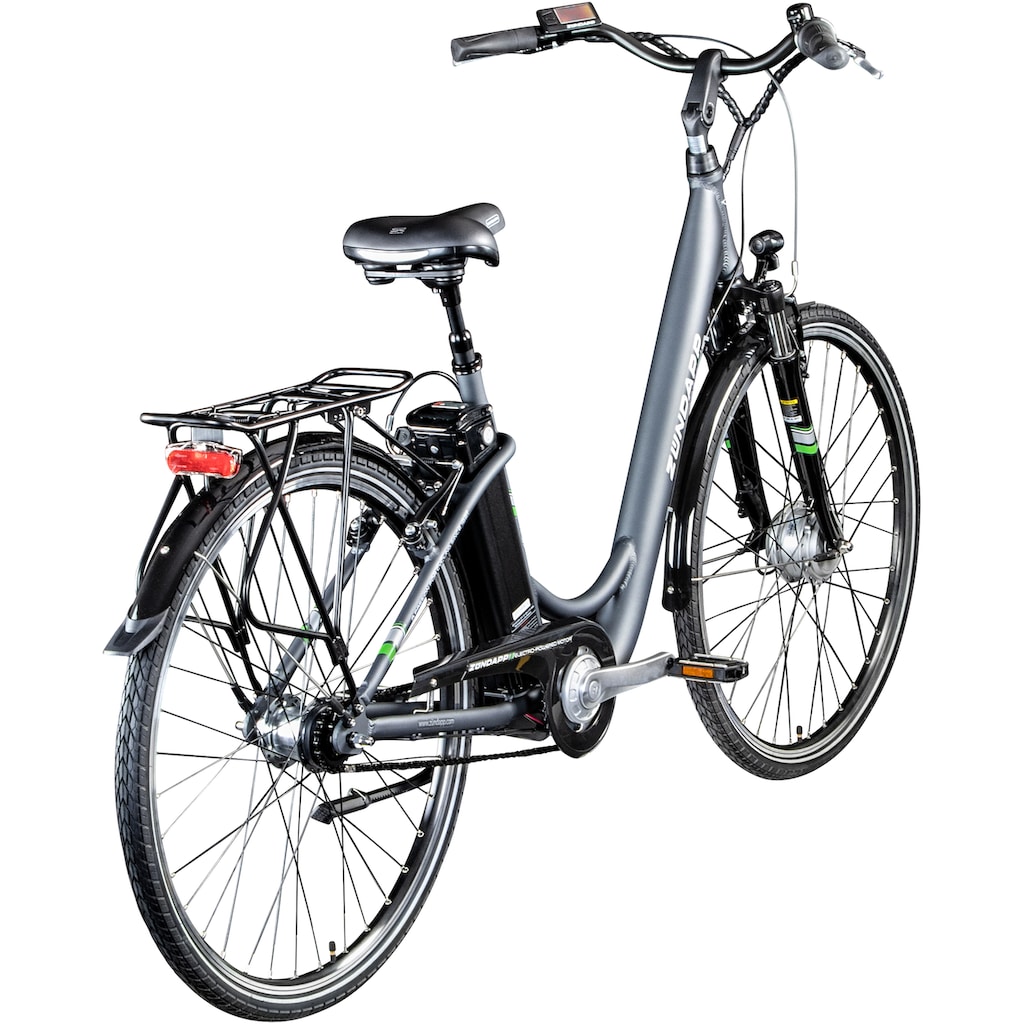 Zündapp E-Bike »Green 3.7«, 7 Gang, Frontmotor 250 W