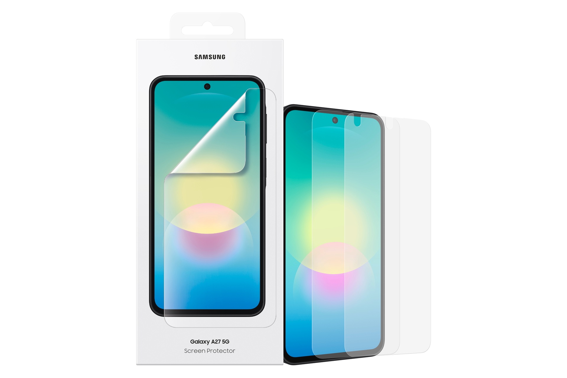 Samsung Displayschutzglas »Screen Protector« für Samsung Galaxy A27 Displayschutzfolie, Schutzfolie, Bildschirmschutz, kratz- & stoßfest