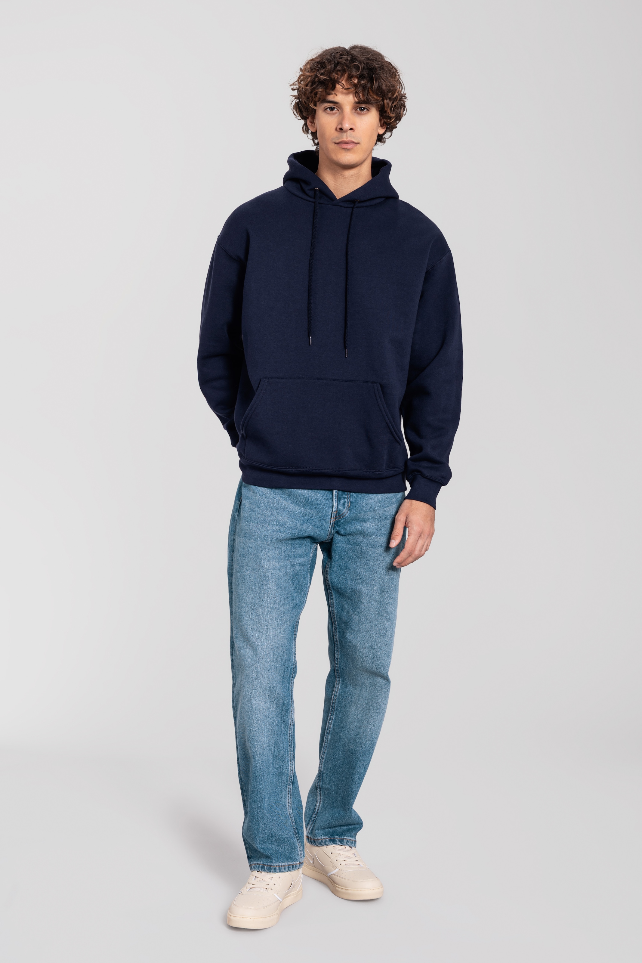 Fruit of the Loom Kapuzensweatshirt »Iconic Premium Hoodie«, mit Kängurutasche, meliert, im Casual-Stil
