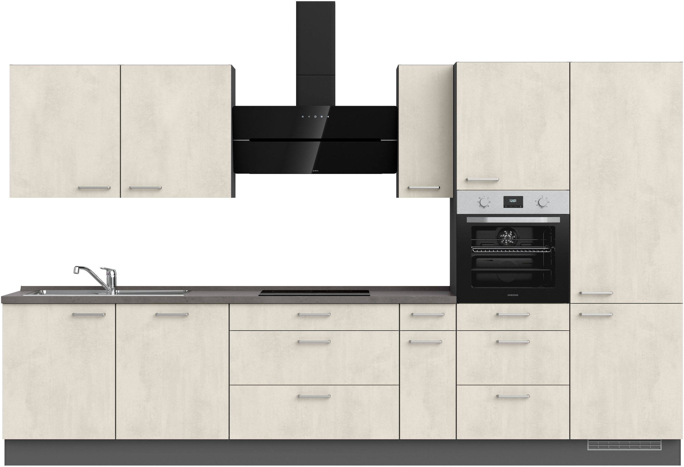 nobilia Küchenzeile ""Riva II"" vormontiert, Ausrichtung wählbar, Breite 36 günstig online kaufen