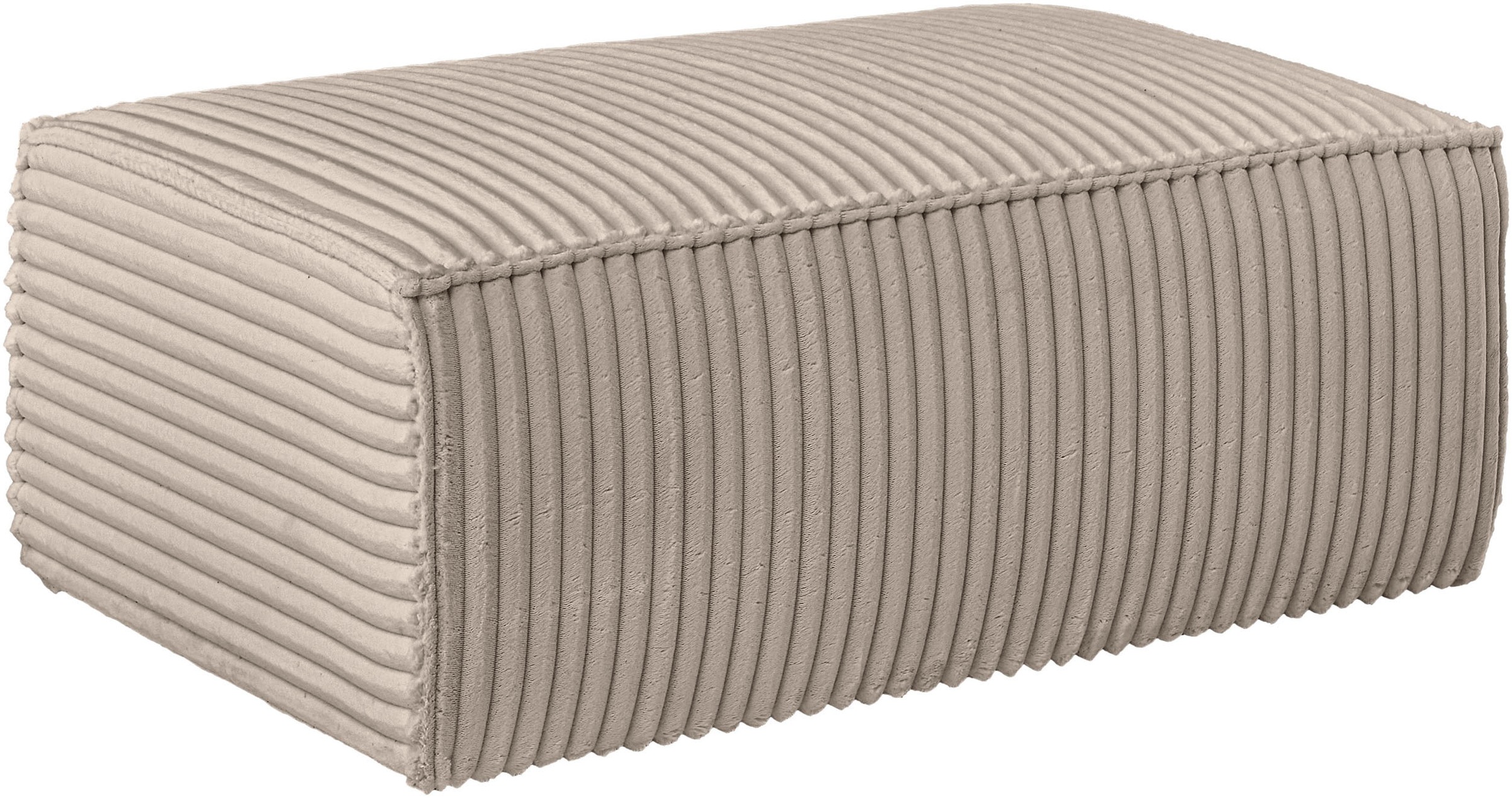 OTTO home Hocker "FINNLEY, Polsterhocker in Bouclé, Struktur fein u. Mega C günstig online kaufen