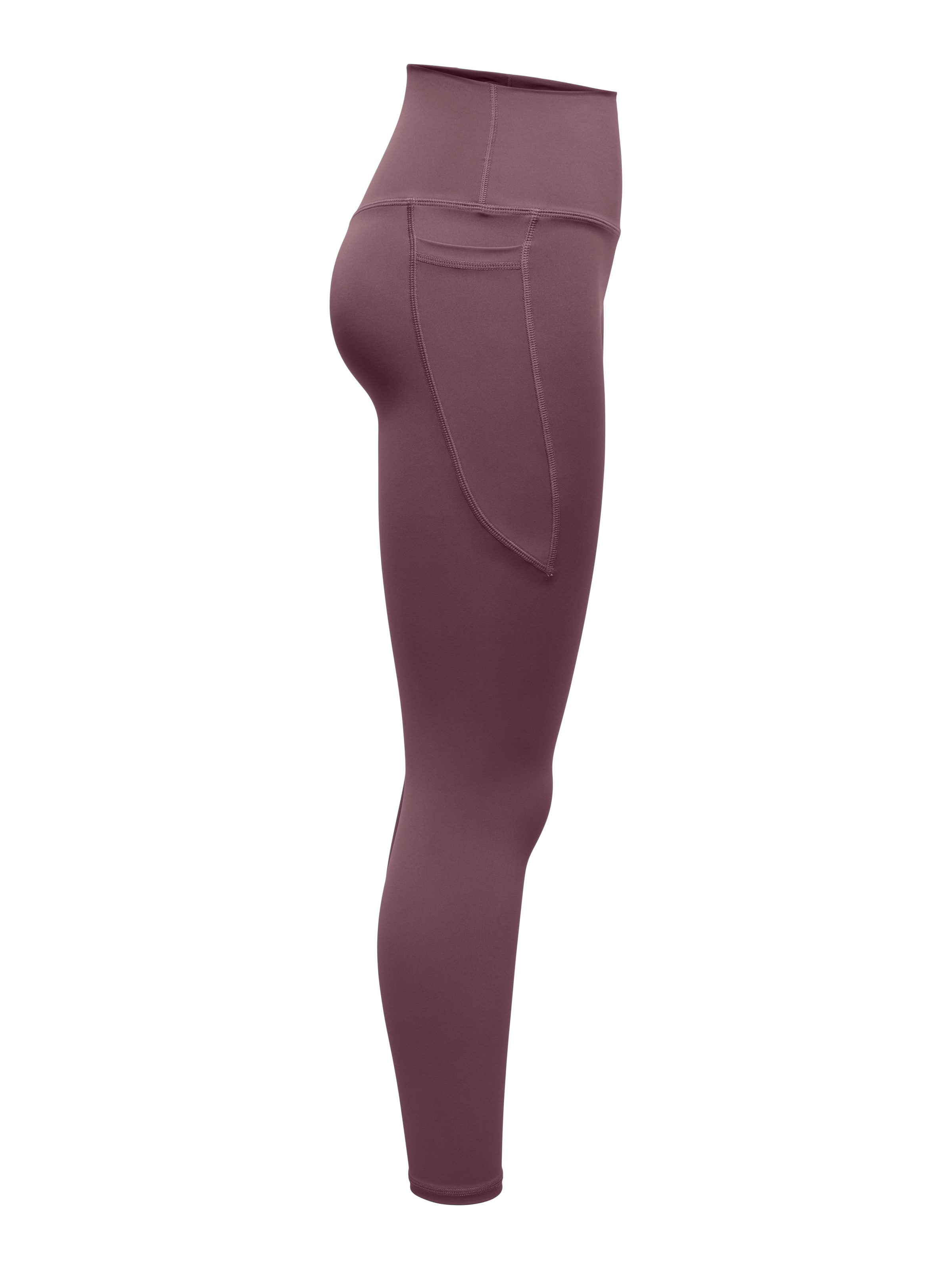 Funktionstights ONLY PLAY "ONPJAM-3-SANA XHW TIGHTS NOOS", Damen, Gr. M, N-Gr, rose braun, Jersey, Obermaterial: 80% Nylon, 20% Elasthan, unifarben, figurbetont knöchelfrei, Hosen, mit reflektierenden Details 2