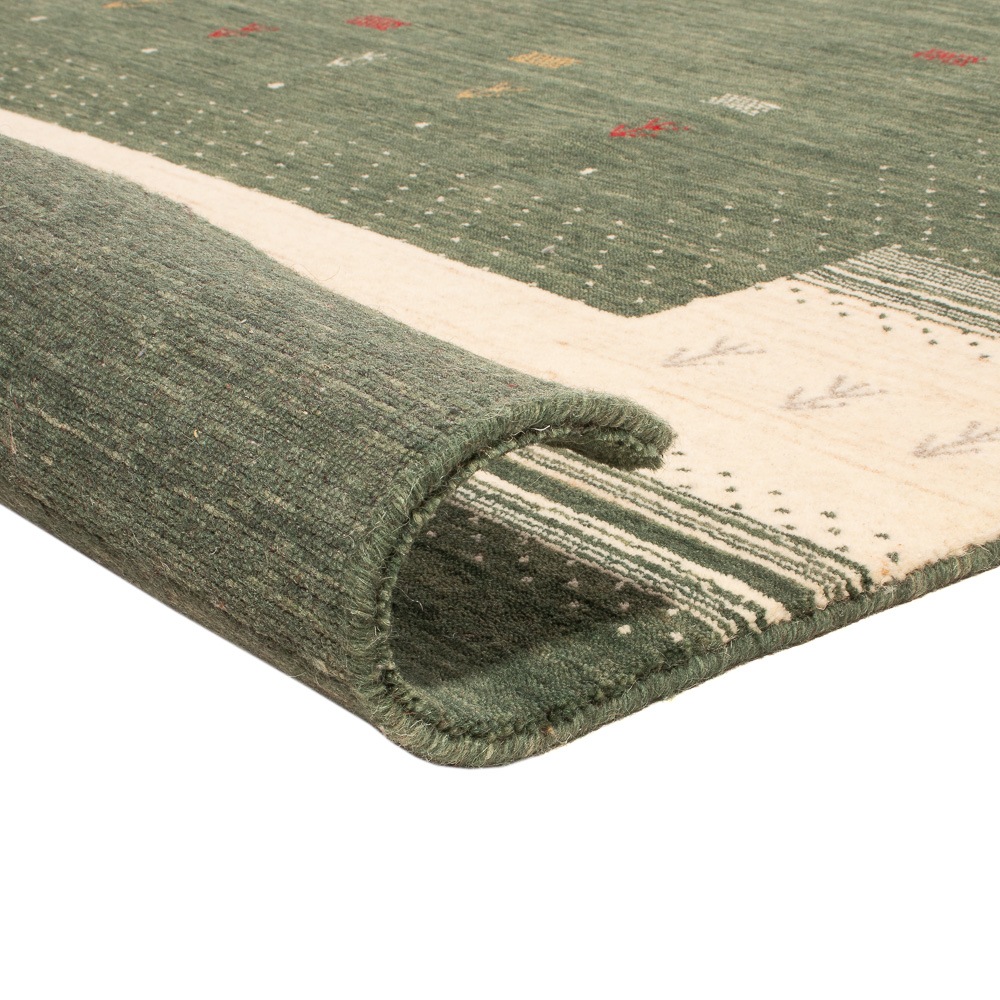 morgenland Wollteppich »Aurora Flair - Gabbeh Teppich - Loribaft Softy«, rechteckig, 1,2 mm Höhe, Sehr weicher Flor