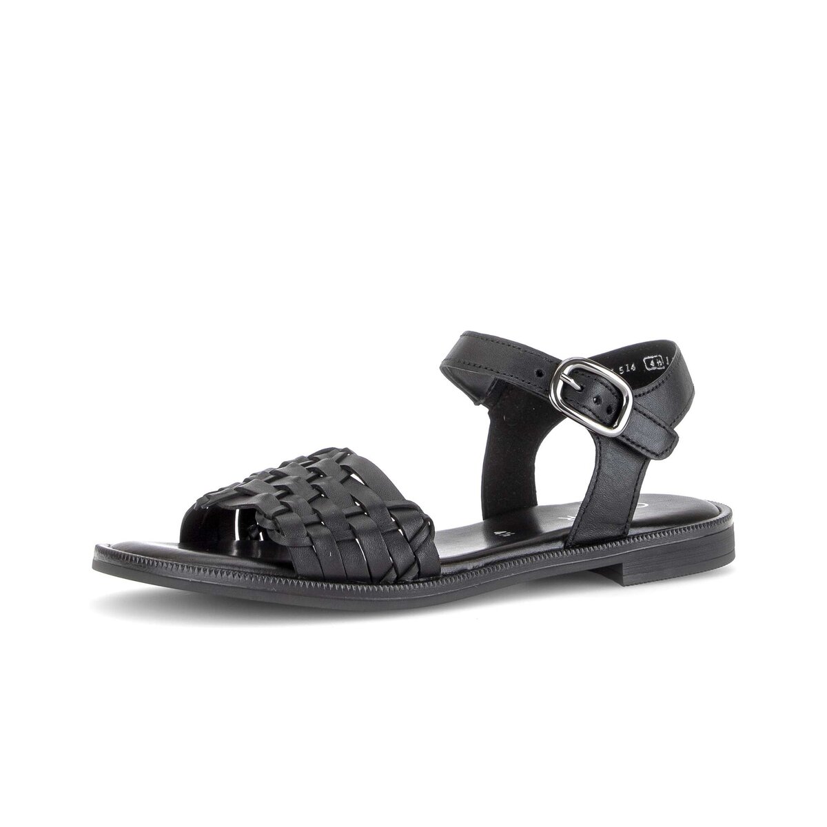 Riemchensandale GABOR "Riemchensandale", Damen, Gr. 35, schwarz, Schuhe Riemchensandale