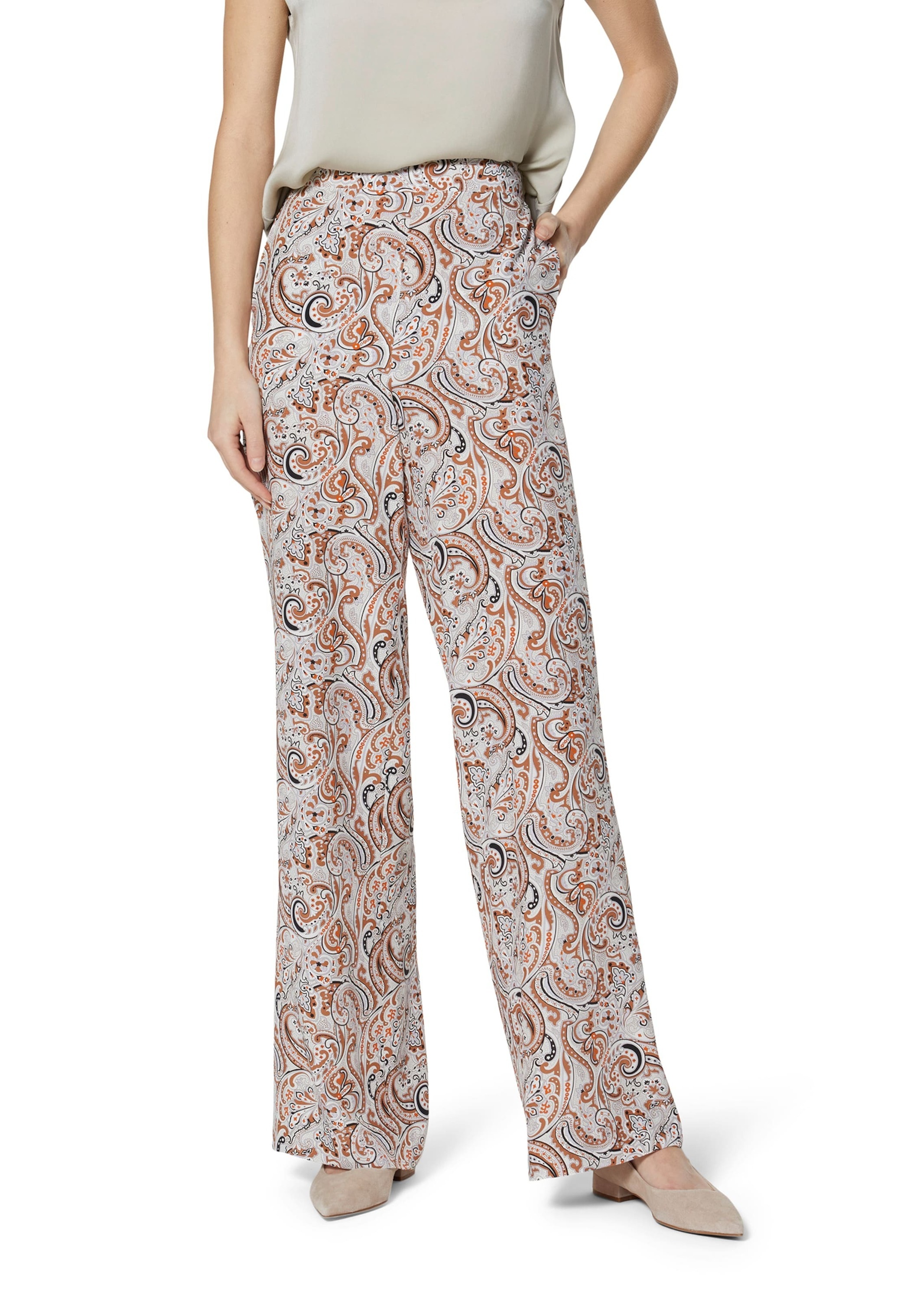 MADELEINE Stoffhose »Hose Weite Schlupfhose mit Paisley-Muster«