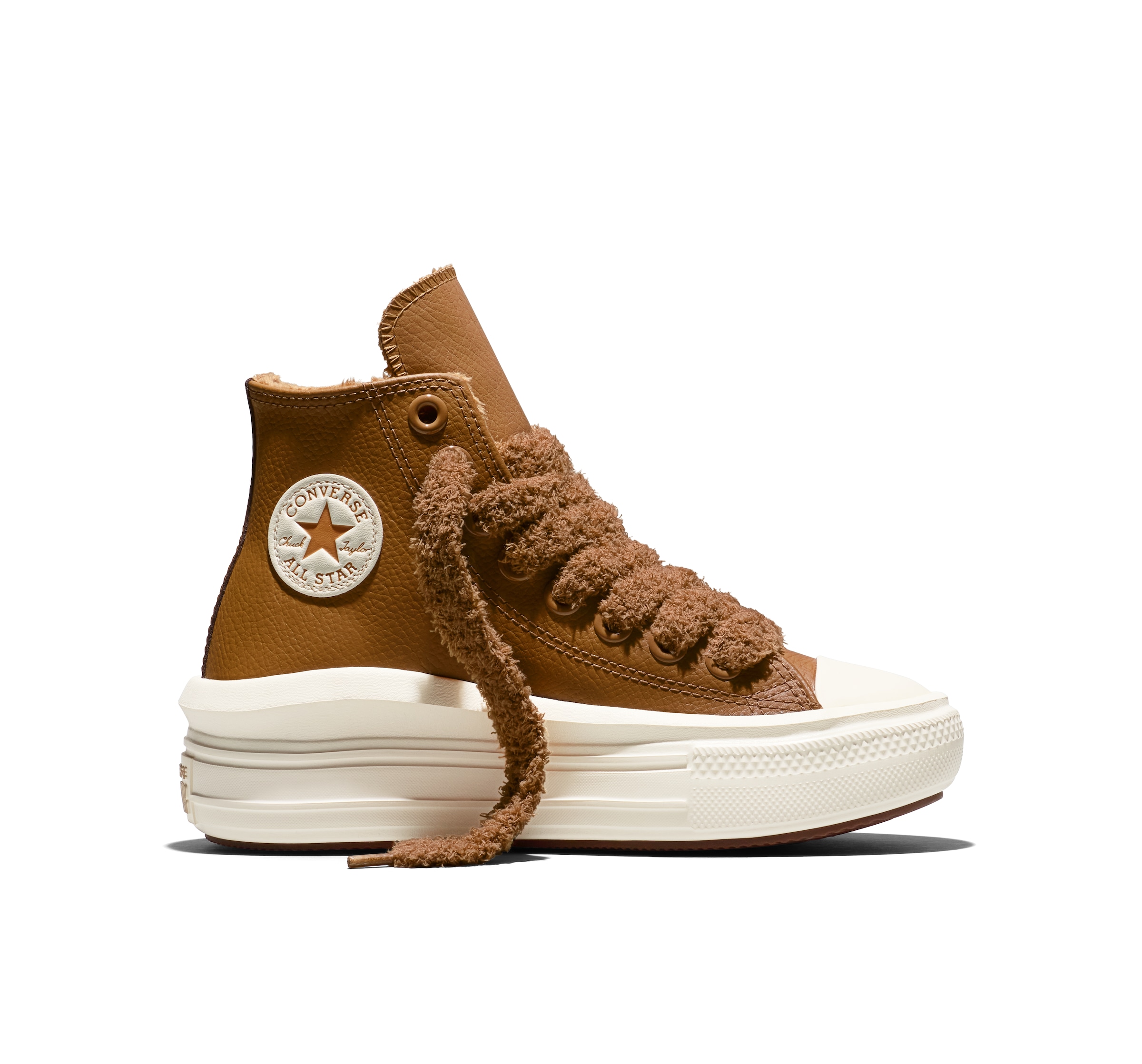 Converse Sneaker »Chuck Taylor All Star Move«  wetterfestes Leder, gefüttert, Teddylaces