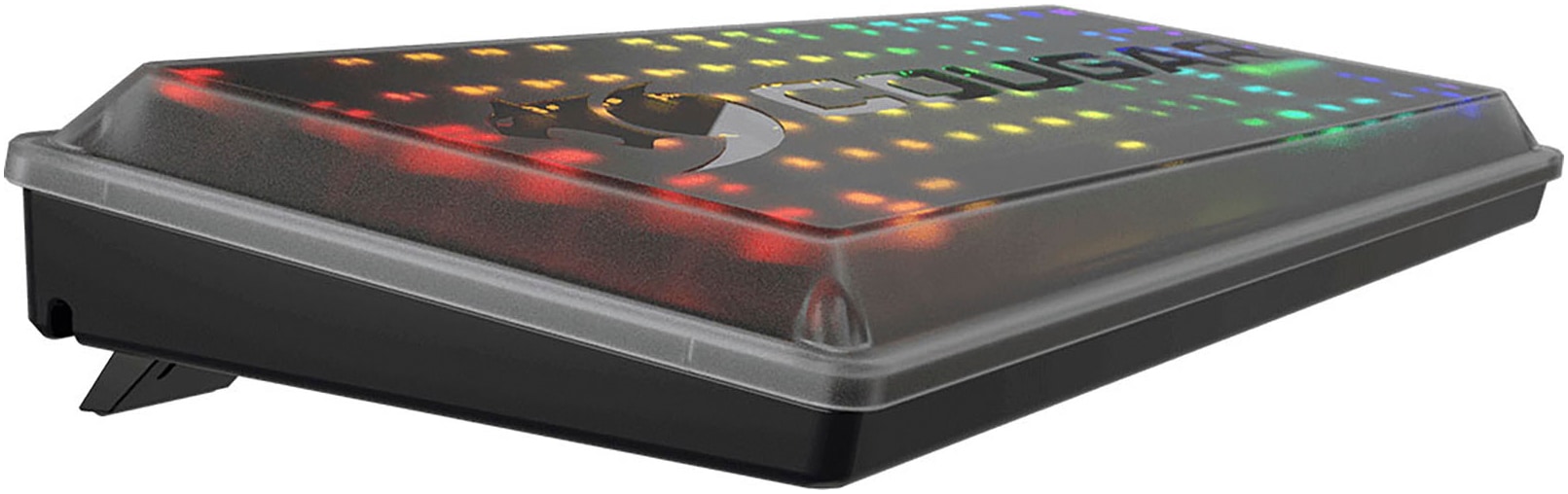 Cougar Gaming-Tastatur »Puri TKL RGB«, (Schutzhülle-Multimedia-Tasten-Funktionstasten-USB-Anschluss)