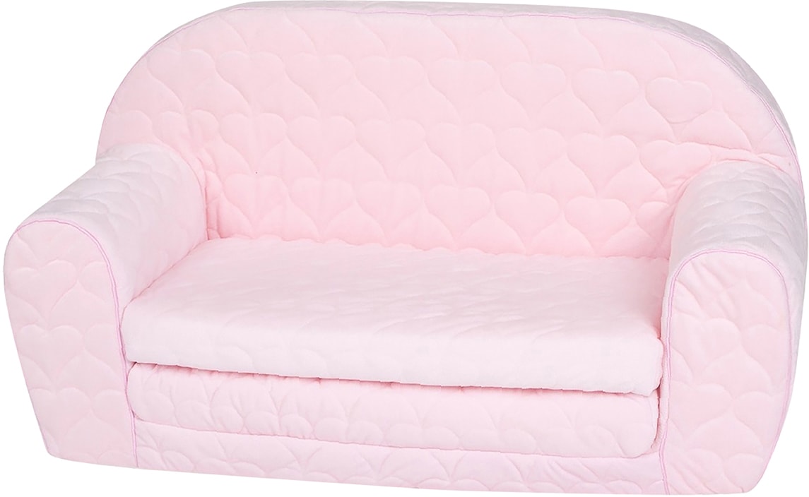 Knorrtoys® Sofa »Cosy, Heart Rose«, für Kinder; Made in Europe