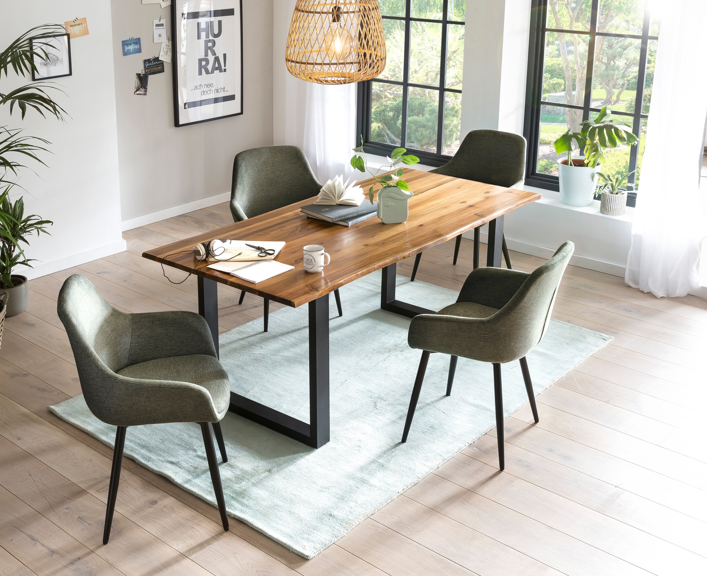 SalesFever Essgruppe "Stilvolle Essgruppe", (Set, 5 tlg.), 5-teilige Sitzgr günstig online kaufen