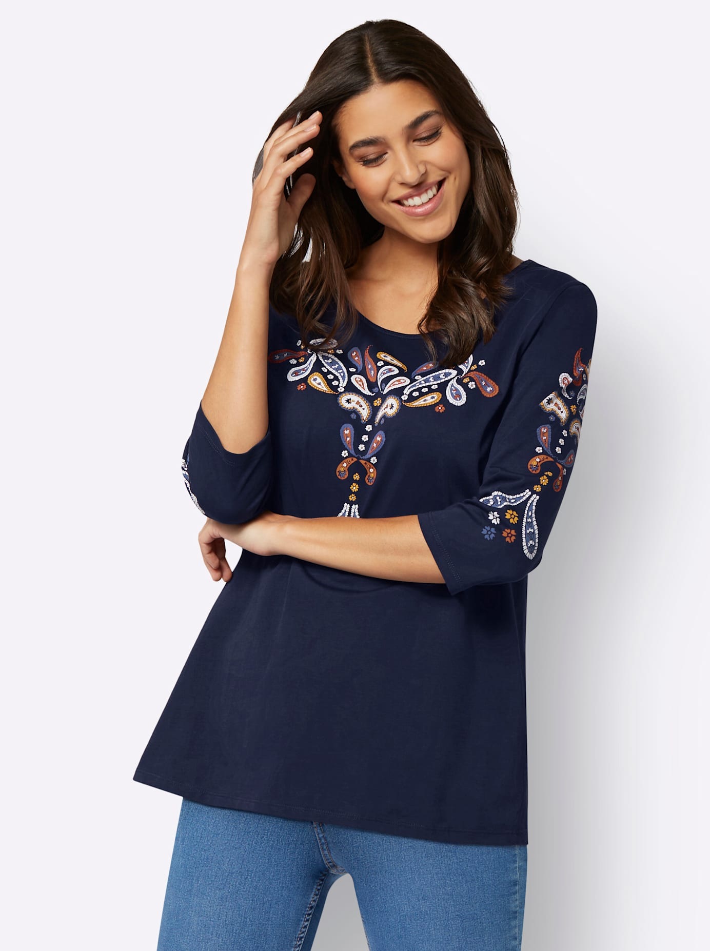 Classic Basics Longshirt "Longshirt" 1 Stk. tlg. günstig online kaufen