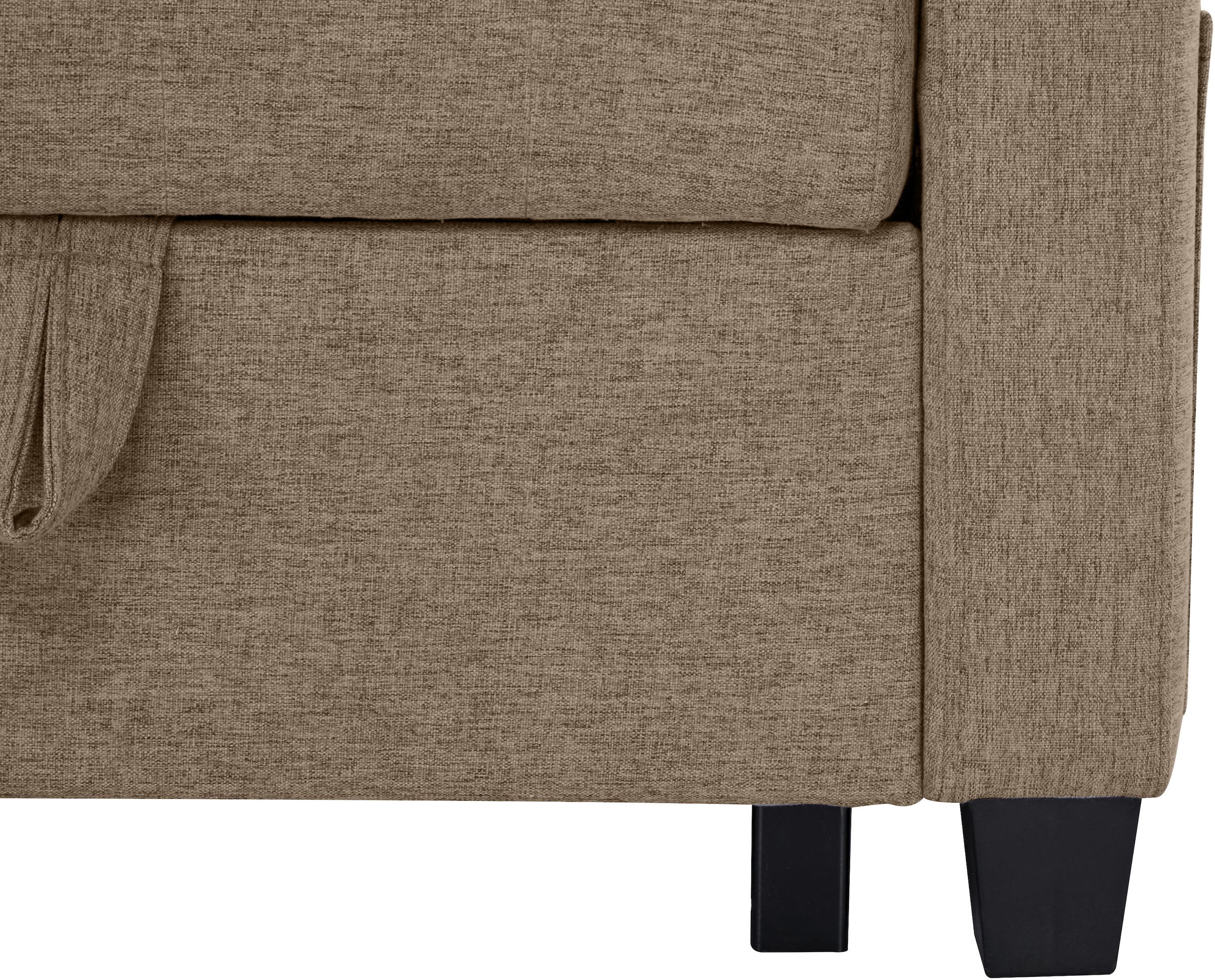 OTTO home Sessel »TYLLI, 91 cm, wandelbar zum Gästebett, Schlafliege, klappbar« verstellbarer Rückenlehne, Klappmechanismus, Webstoff