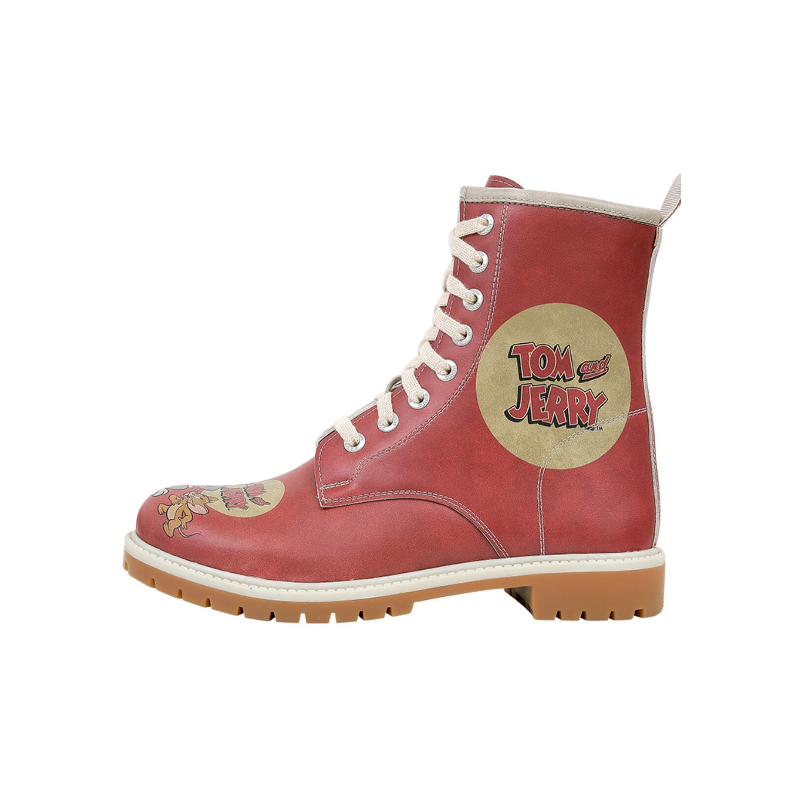 DOGO Schnürboots "Wb Longe Boots Schnürstiefel Family Rocks Damen Stiefeletten," Handgefertigt