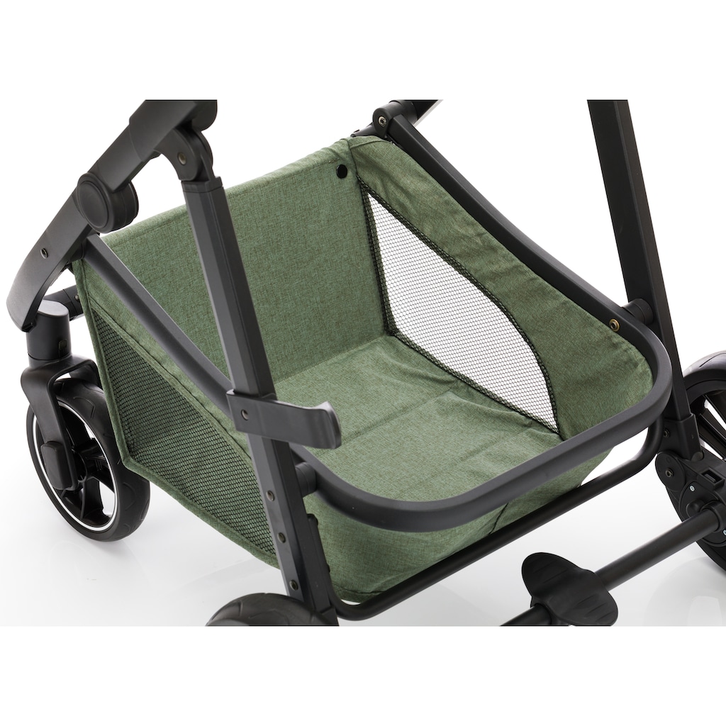 Fillikid Kombi-Kinderwagen »Panther, forest green/melange«, 22 kg