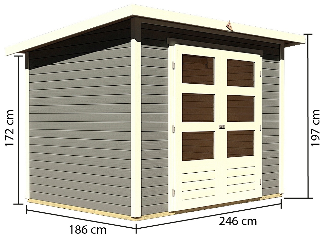 Karibu Gartenhaus »Stockach 3«