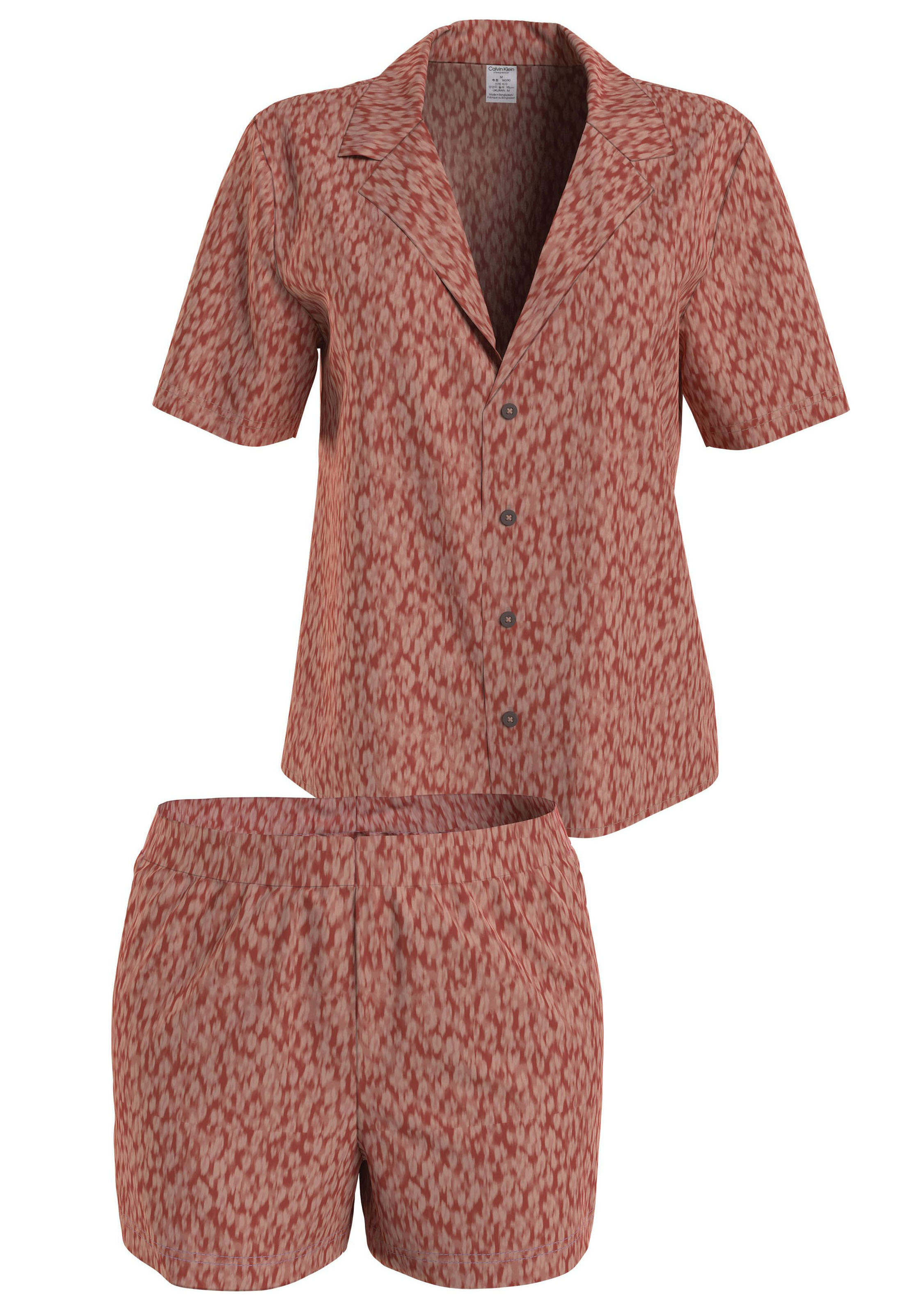 BAUR »BOXER | bestellen dem mit Markenlabel SLIM«, Pyjamashorts auf Bund Calvin Klein