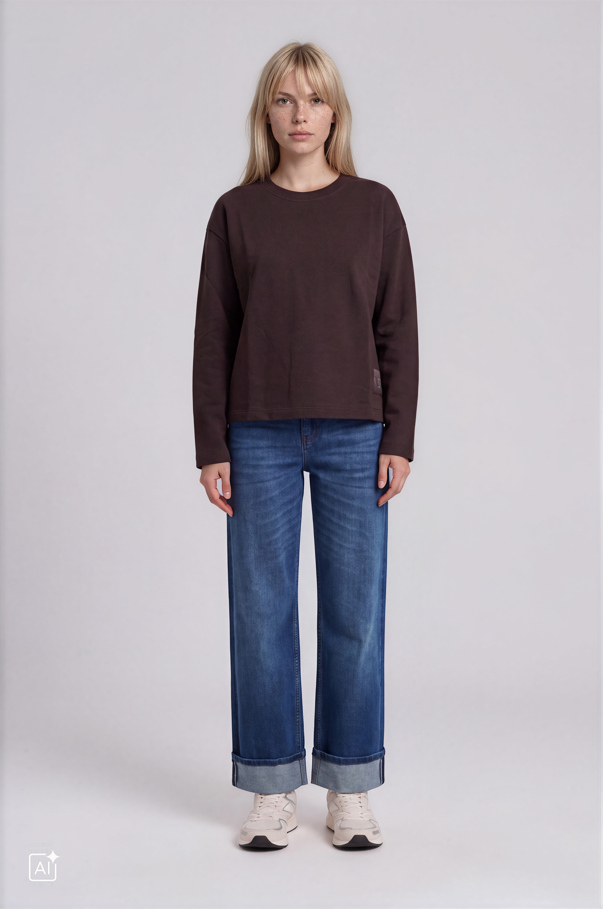 Smith & Soul Sweater , in moderner Boxy-Form
