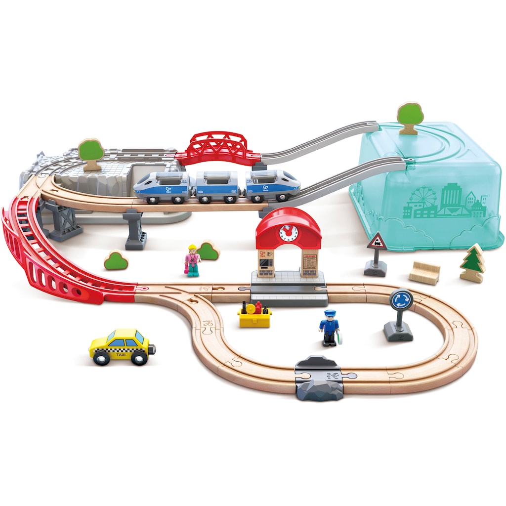 Hape Spielzeug-Eisenbahn »Stadtbahn«, (Set)