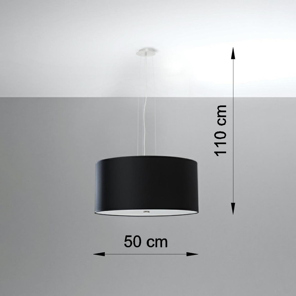 SOLLUX lighting Kronleuchter »OTTO«, 5 flammig, Leuchtmittel E27 | ohne Leuchtmittel, Slush -Einstellung