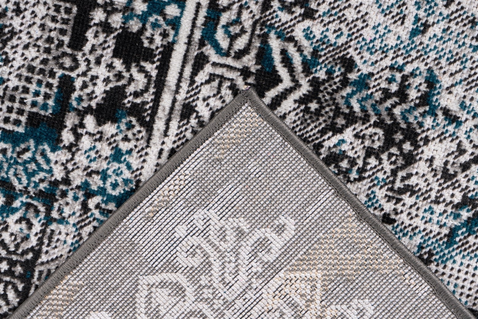 me gusta Teppich »Ariya 525«, rechteckig, 6 mm Höhe, Flachflor, gekettelt, Wohnzimmer