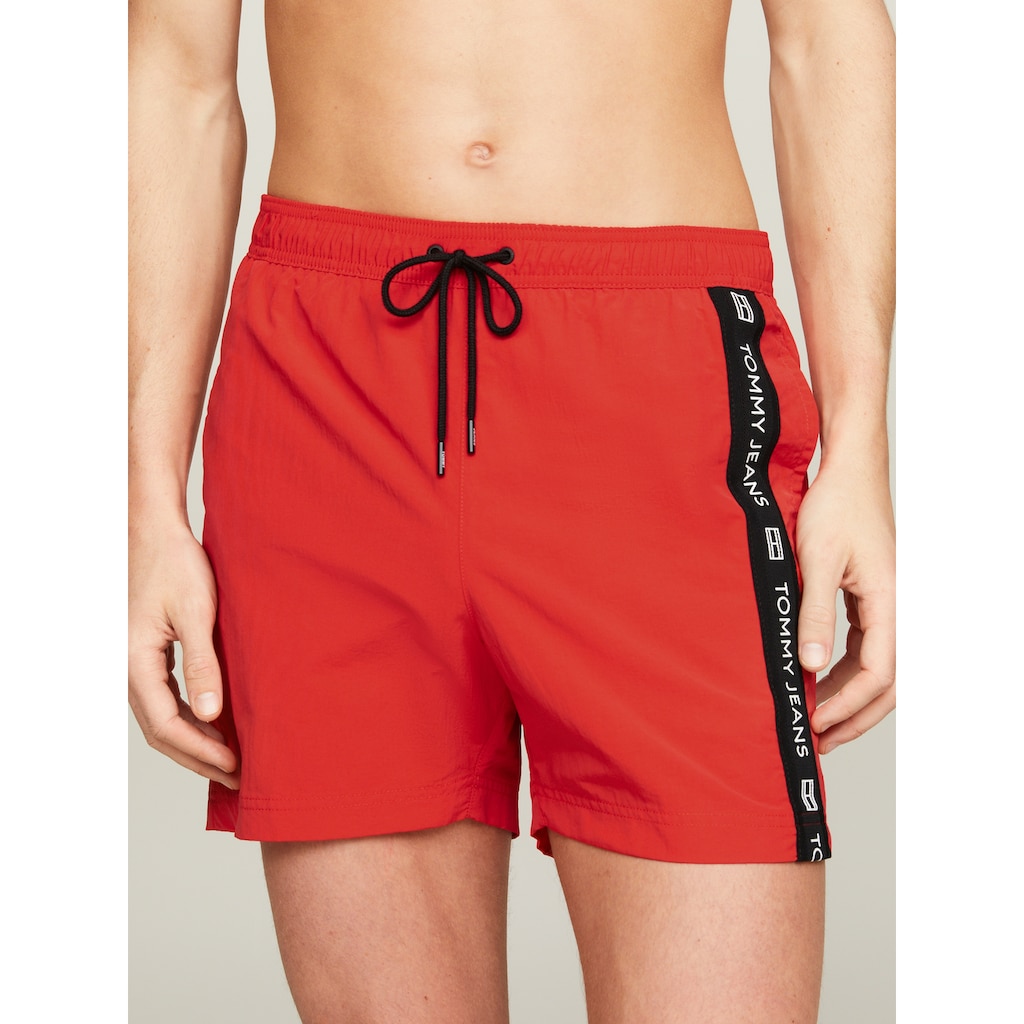 Tommy Hilfiger Swimwear Badeshorts »SF MEDIUM DRAWSTRING SIDE TAPE«