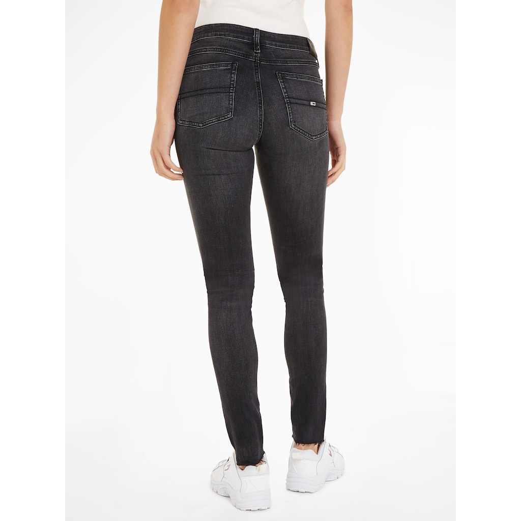 Tommy Jeans Slim-fit-Jeans »Skinny Jeans Marken Low Waist Mittlere Leibhöhe«