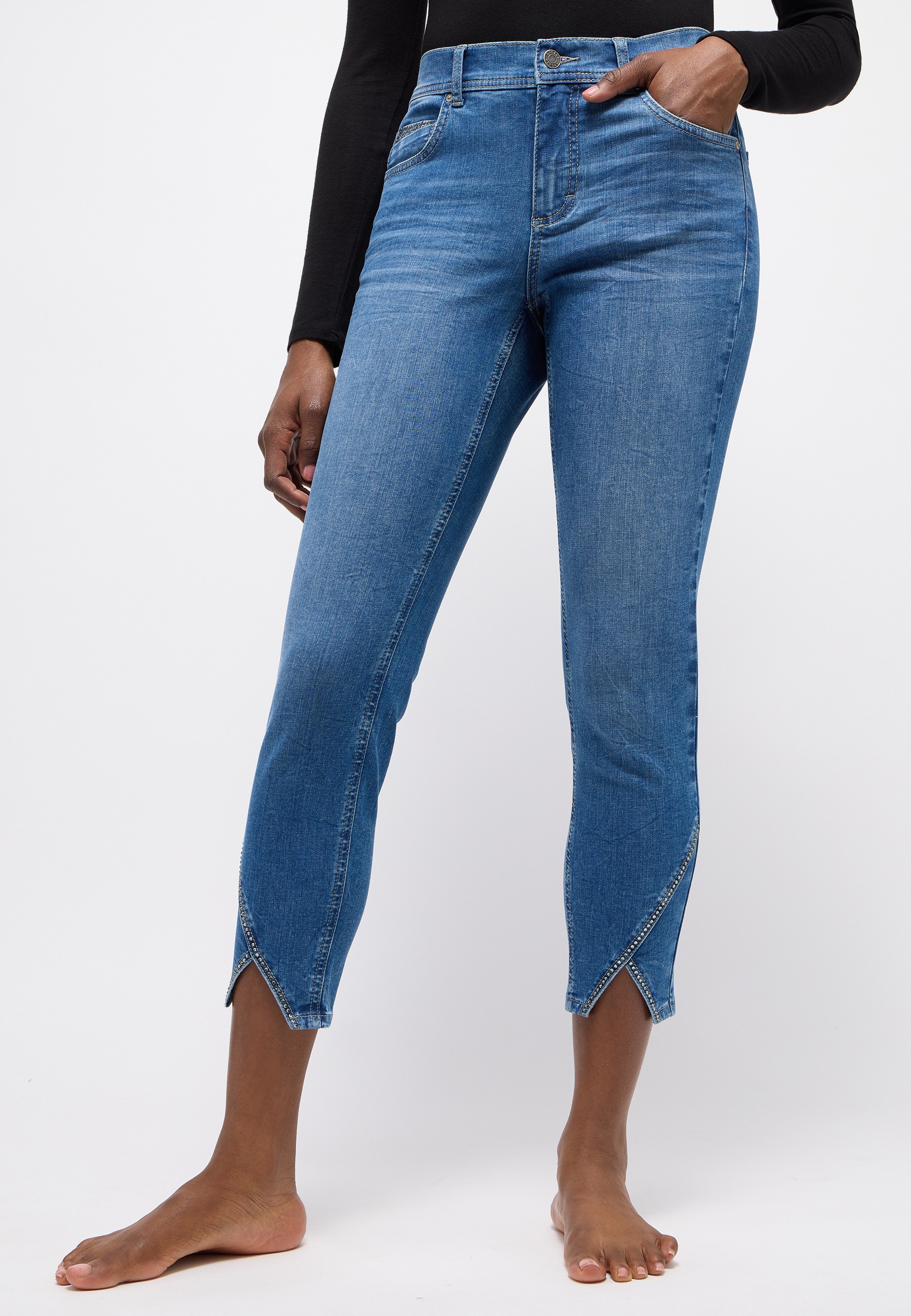 AENGELS Slim-fit-Jeans »AENGELS ORNELLA DETAIL«