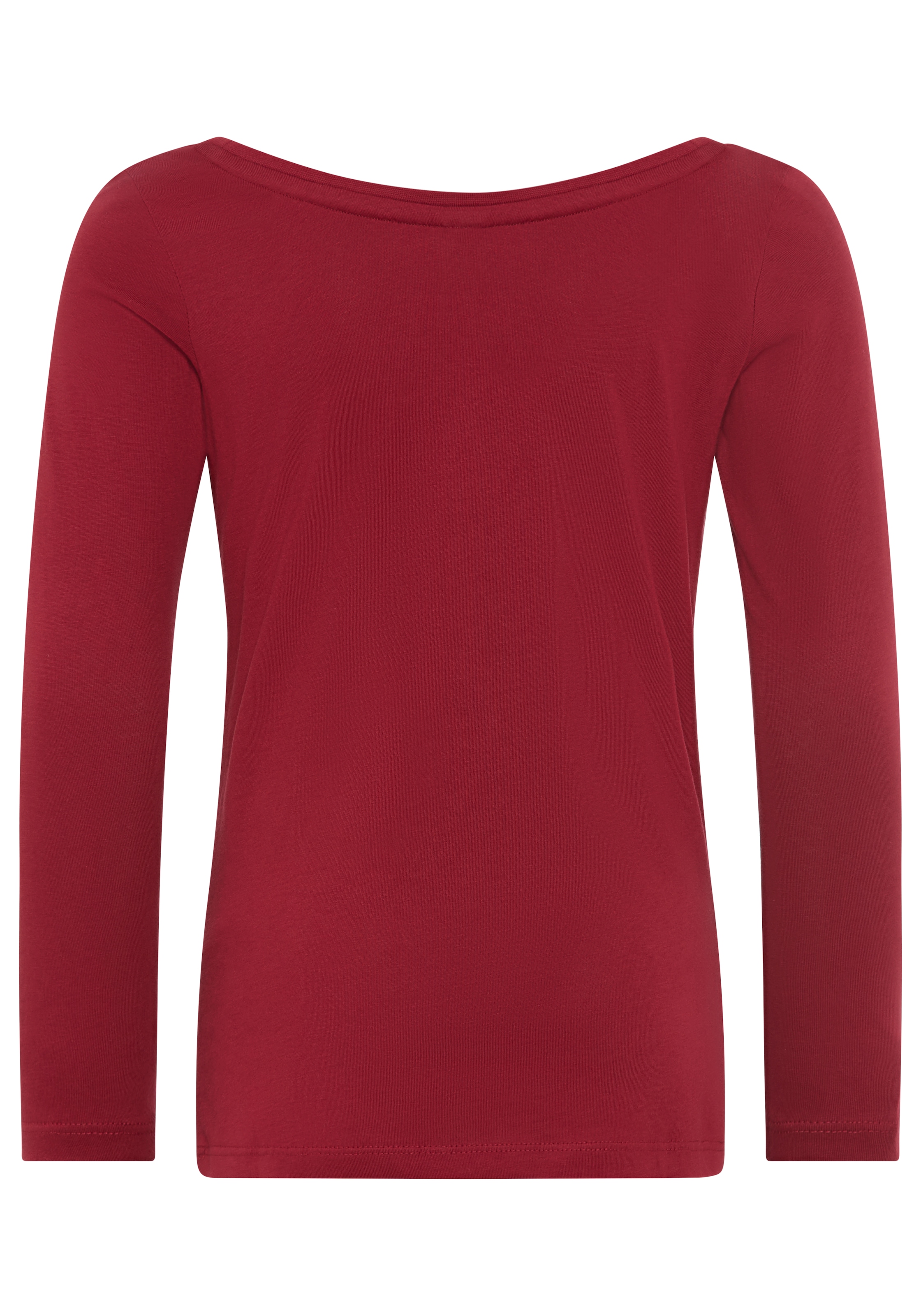 KangaROOS Langarmshirt »Shirt mit BROOKLYN Print«, Trendiger Frontprint