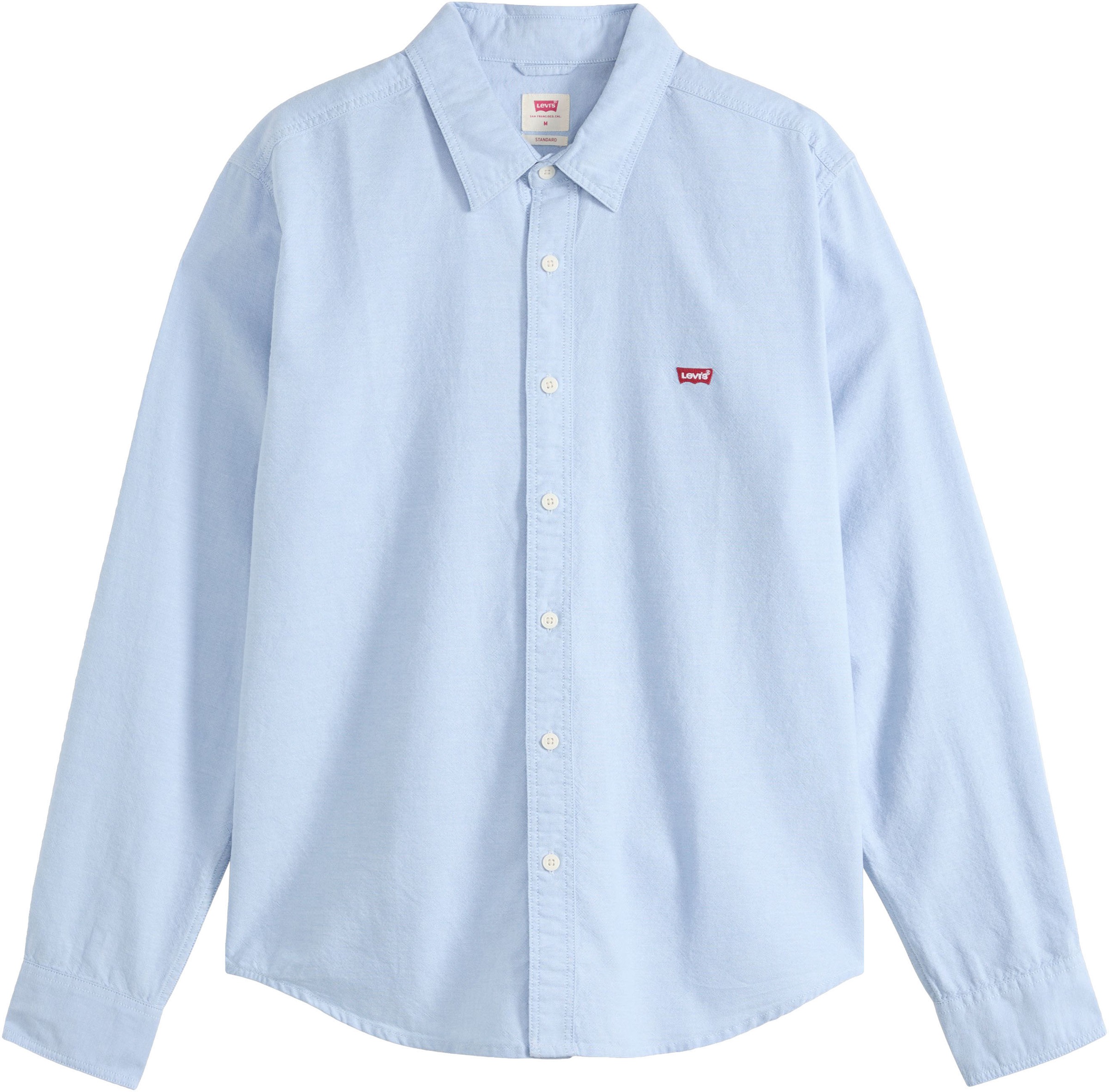 Levi's® Langarmhemd »CLS BATTERY HM SHIRT - STANDARD« mit abgerundetem Saum