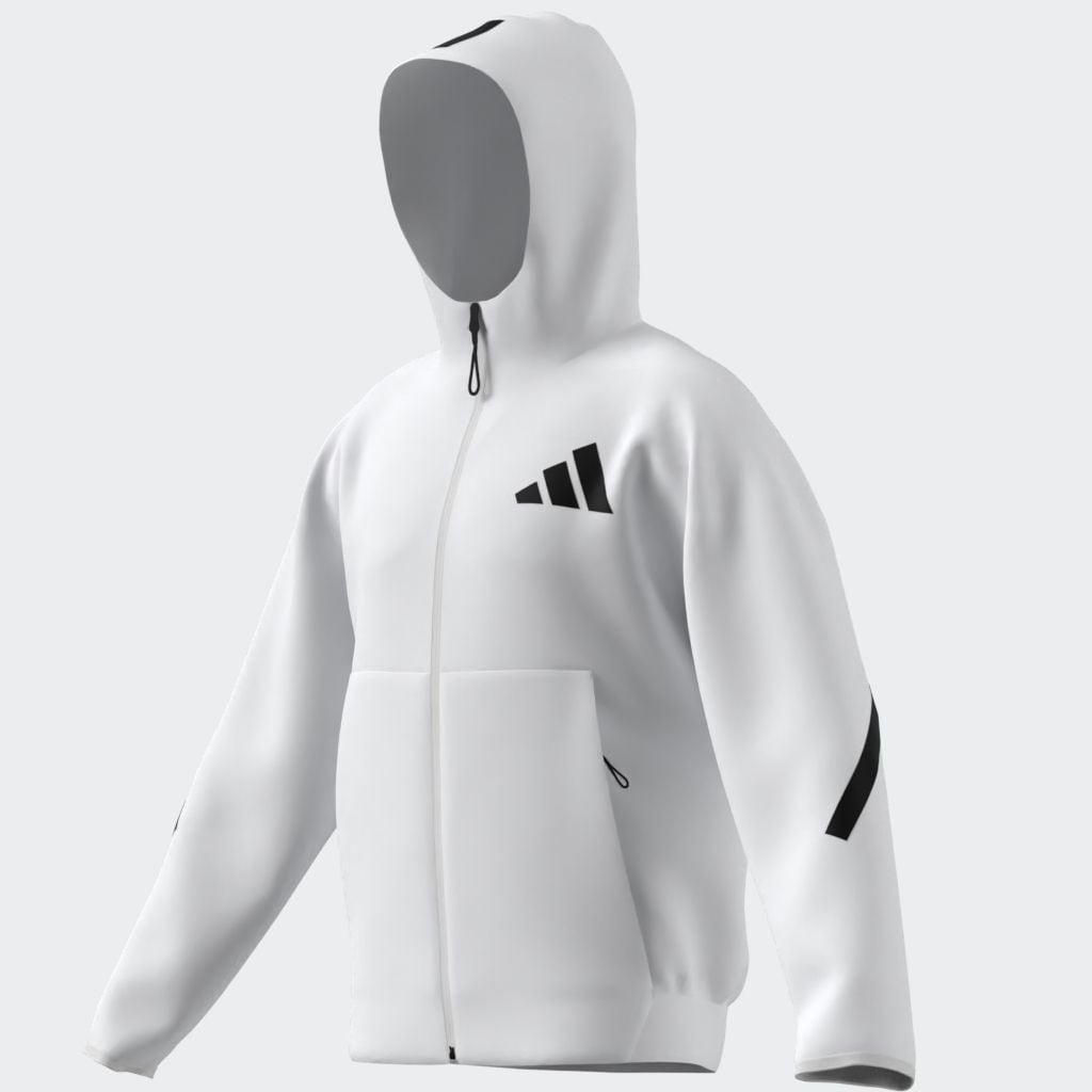 adidas Sportswear Kapuzensweatshirt »NEW ADIDAS Z.N.E. ZIP-HOODIE«, für sportliche Aktivitäten, aus Polyester und Baumwolle
