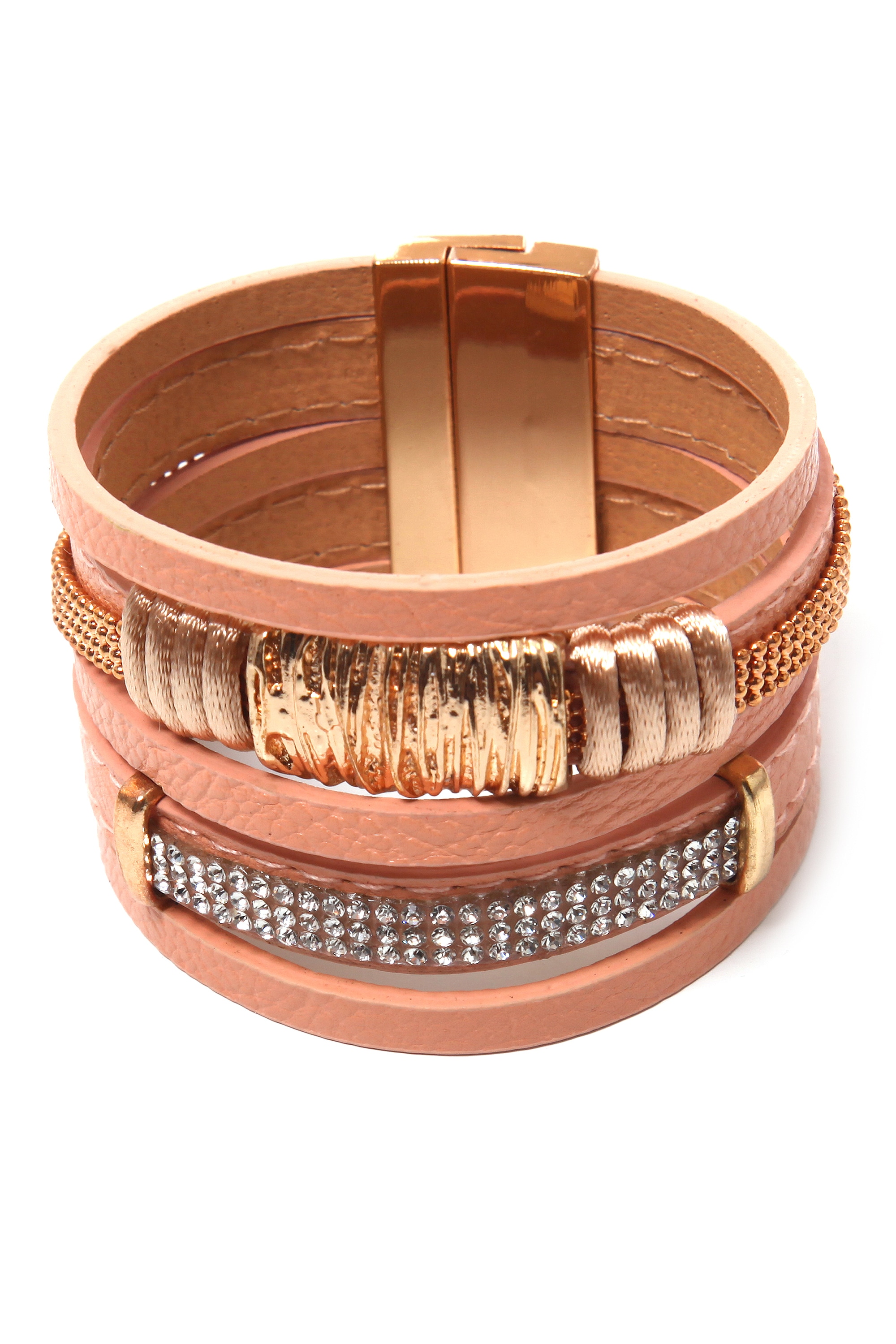 COLLEZIONE ALESSANDRO Valea Women's Bracelet Leather Pink