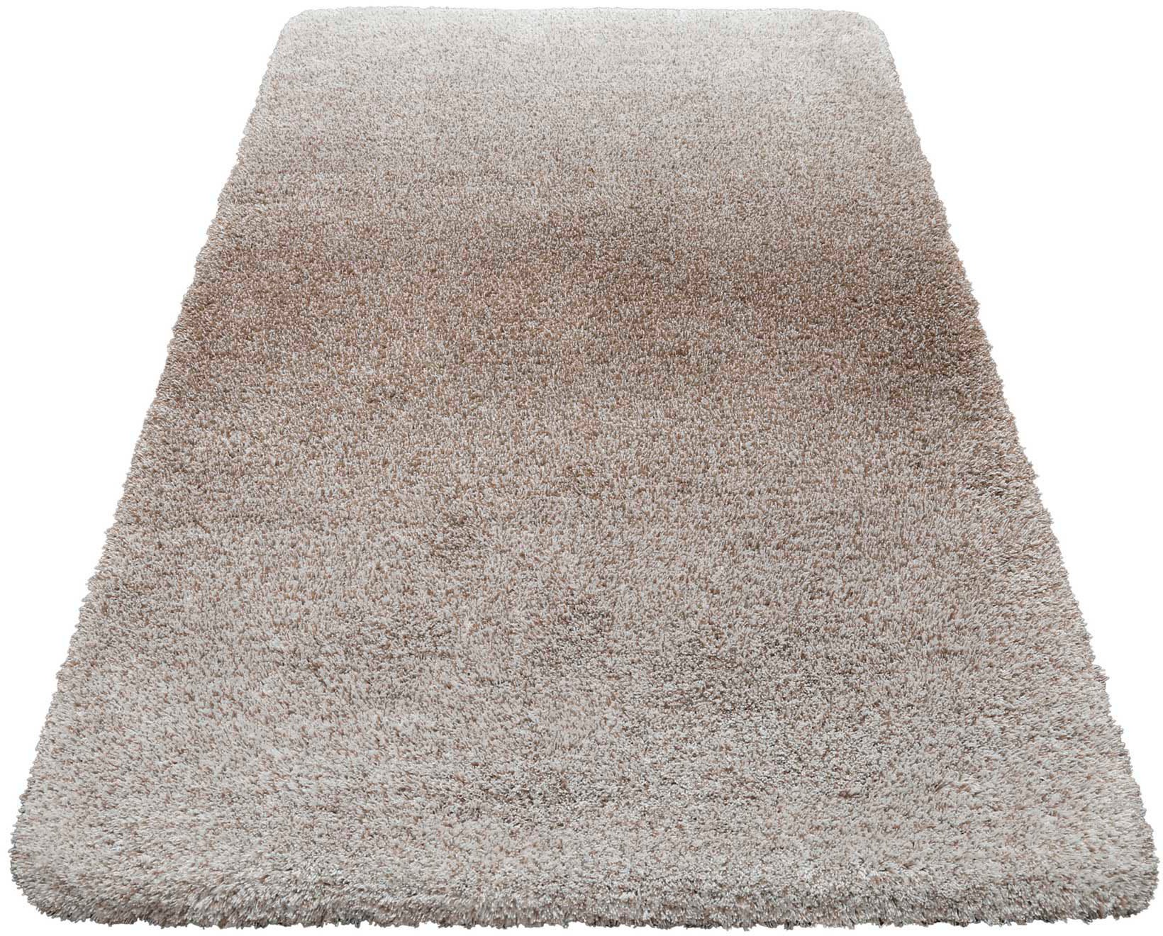 Wecon home Basics Badematte »Luuk WB-2705«, Höhe 25 mm, rutschhemmend beschichtet, fußbodenheizungsgeeignet-schnell trocknend, trendiger Farbverlauf, waschbar, weicher Badezimmerteppich