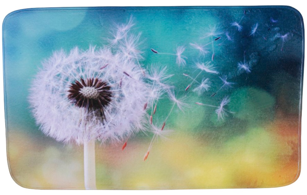 Sanilo Badaccessoire-Set »Pusteblume« bestehend aus WC-Sitz, Badteppich und Waschbeckenstöpsel