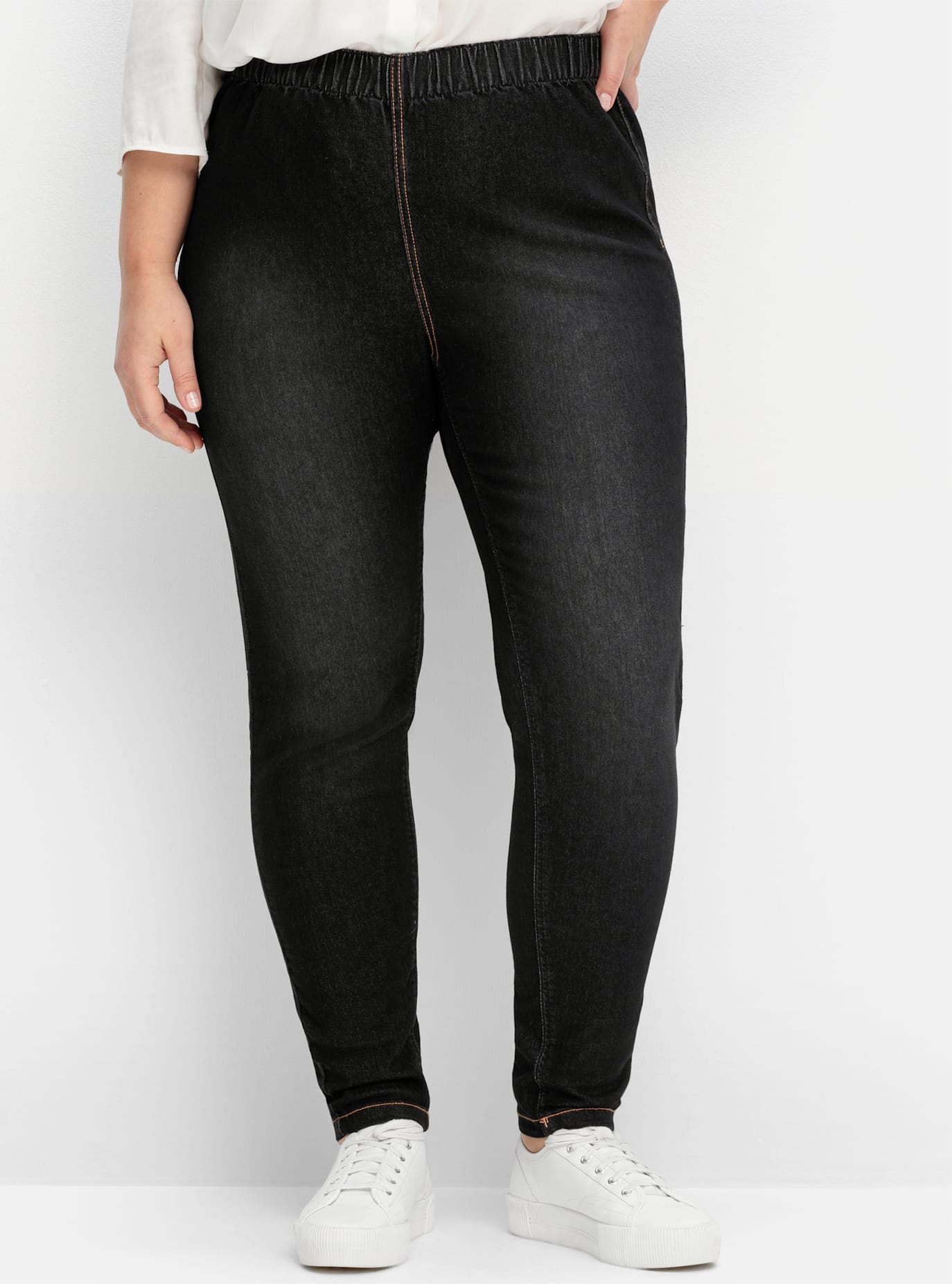 Sheego Jeansleggings, (1 tlg.) günstig online kaufen