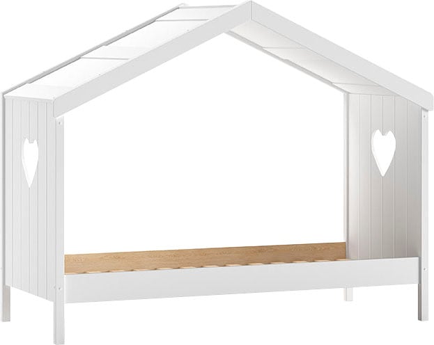 Vipack Hausbett »Amori«, (Made in Europe), Liegefläche 90 x 200 cm, wahlweise mit und ohne Rückwandpaneel