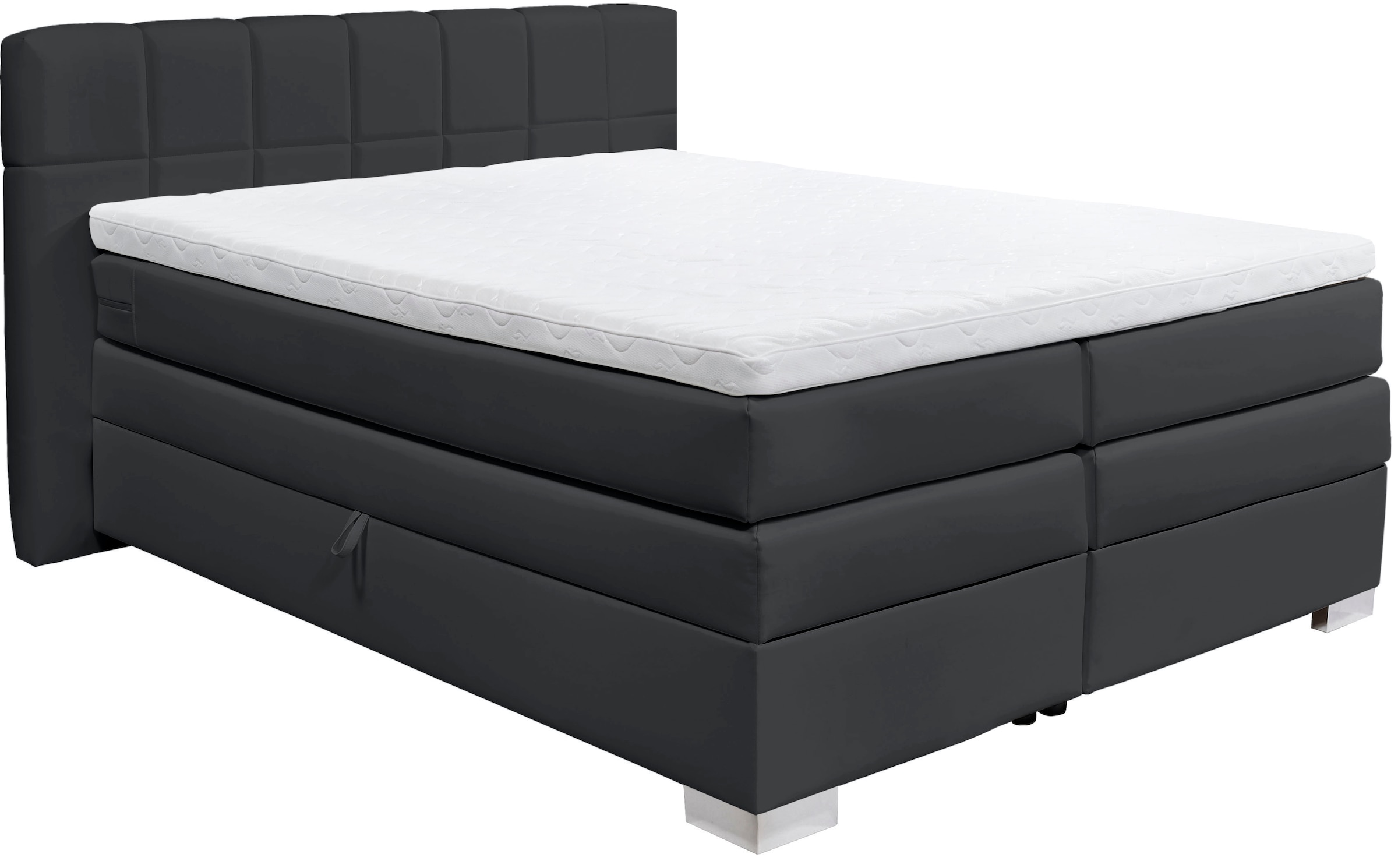 INOSIGN Boxspringbett »Airdrie«, inkl. Bettkasten und Topper