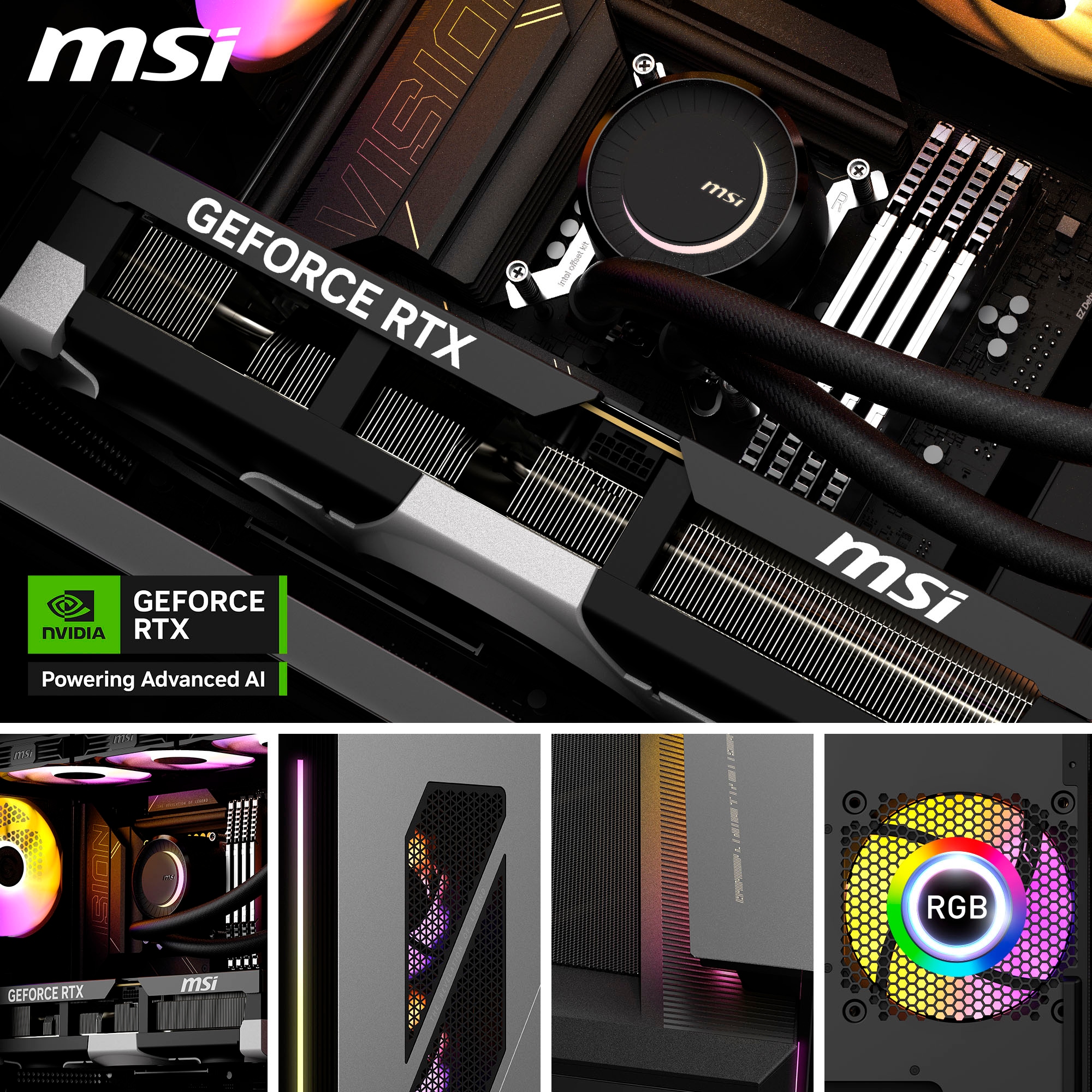 MSI Gaming-PC »MEG Vision X AI 2NVZ9-006DE«