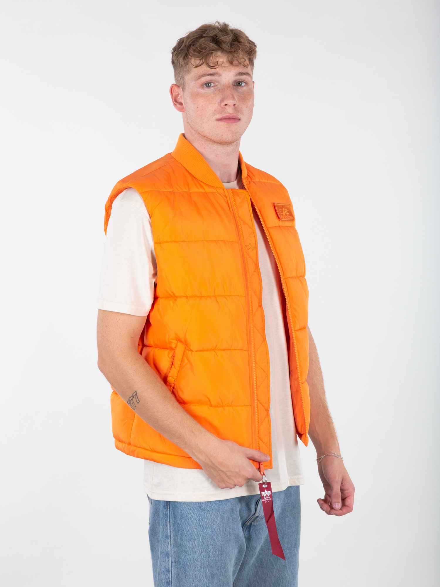 Alpha Industries Blouson »ALPHA INDUSTRIES Men - Vests Puffer Vest LW«