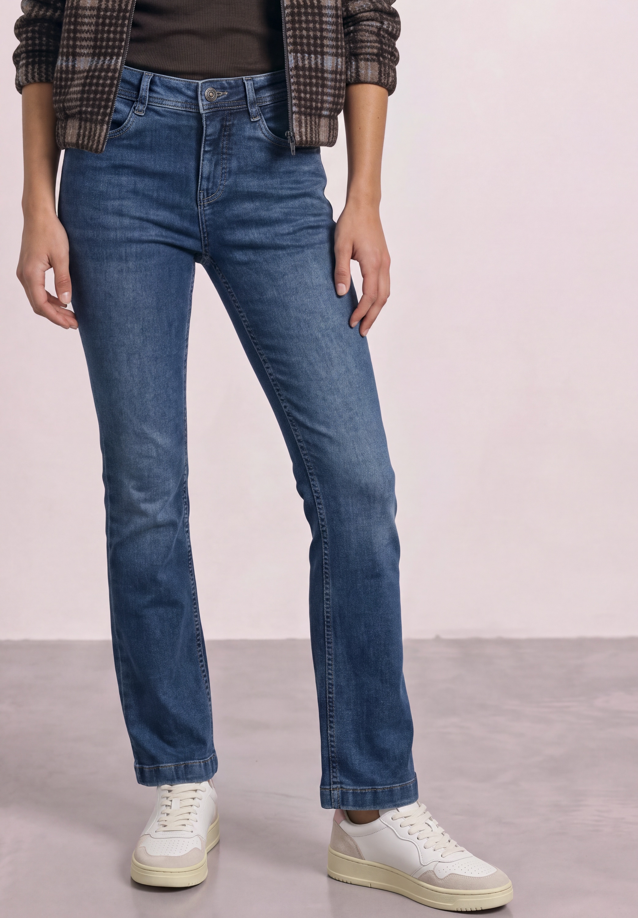 STREET ONE Slim-fit-Jeans 5-Pocket-Style