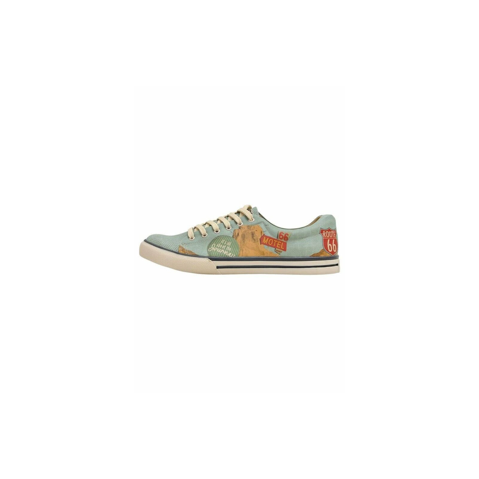 DOGO Sneaker "Classic Schnürsneaker Route 66 Damen Sneaker", Vegan günstig online kaufen