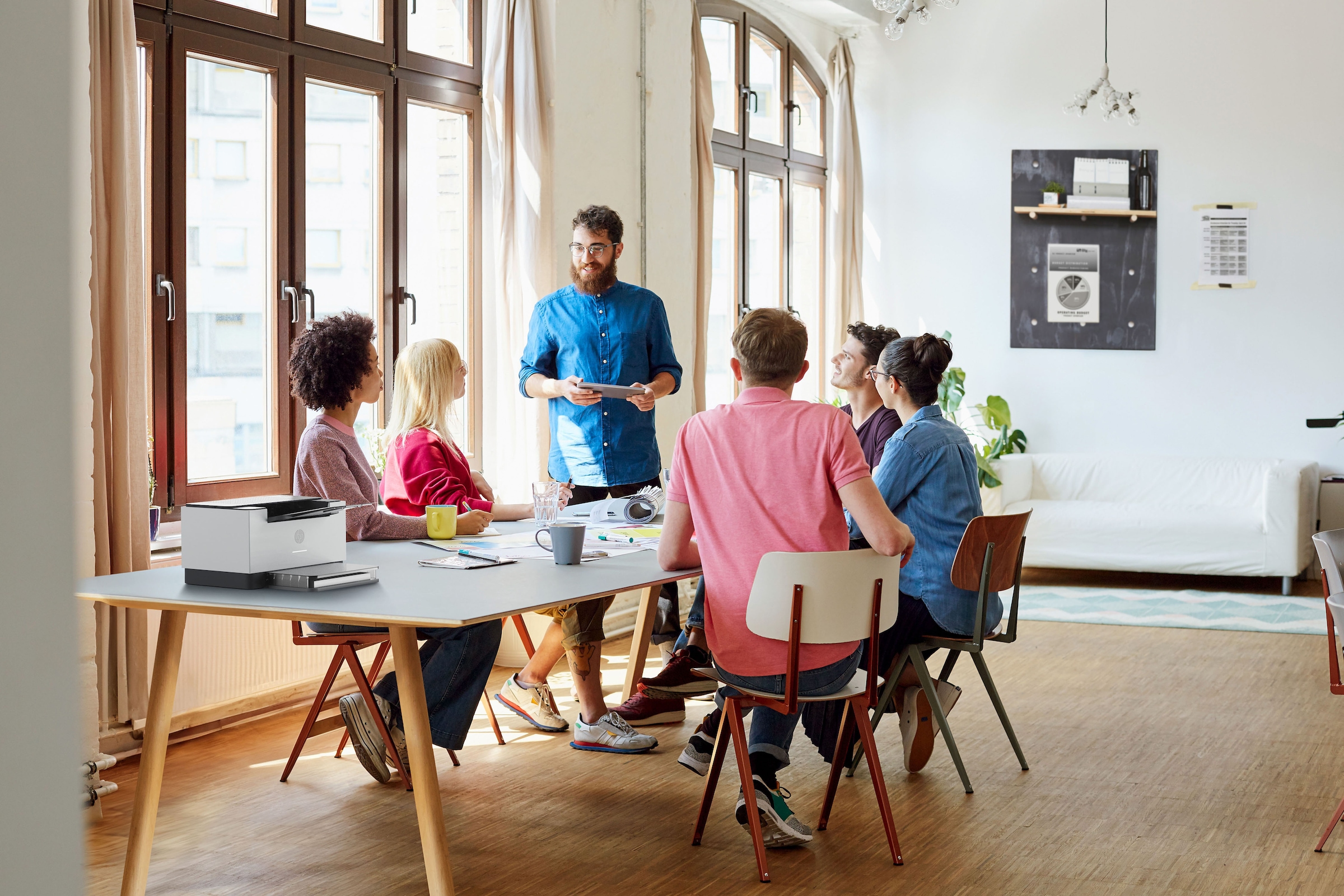 HP Schwarz-Weiß Laserdrucker »LaserJet M207dw«