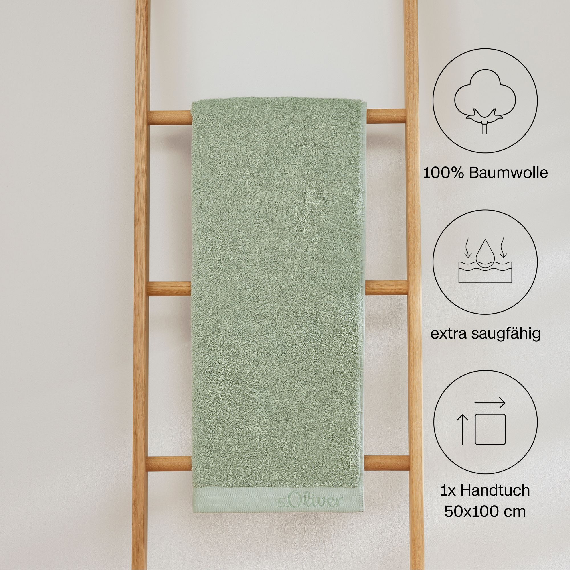 s.Oliver Handtuch "s.Oliver, Premium Qualität, 600 gr/m², auch als Sets erh günstig online kaufen
