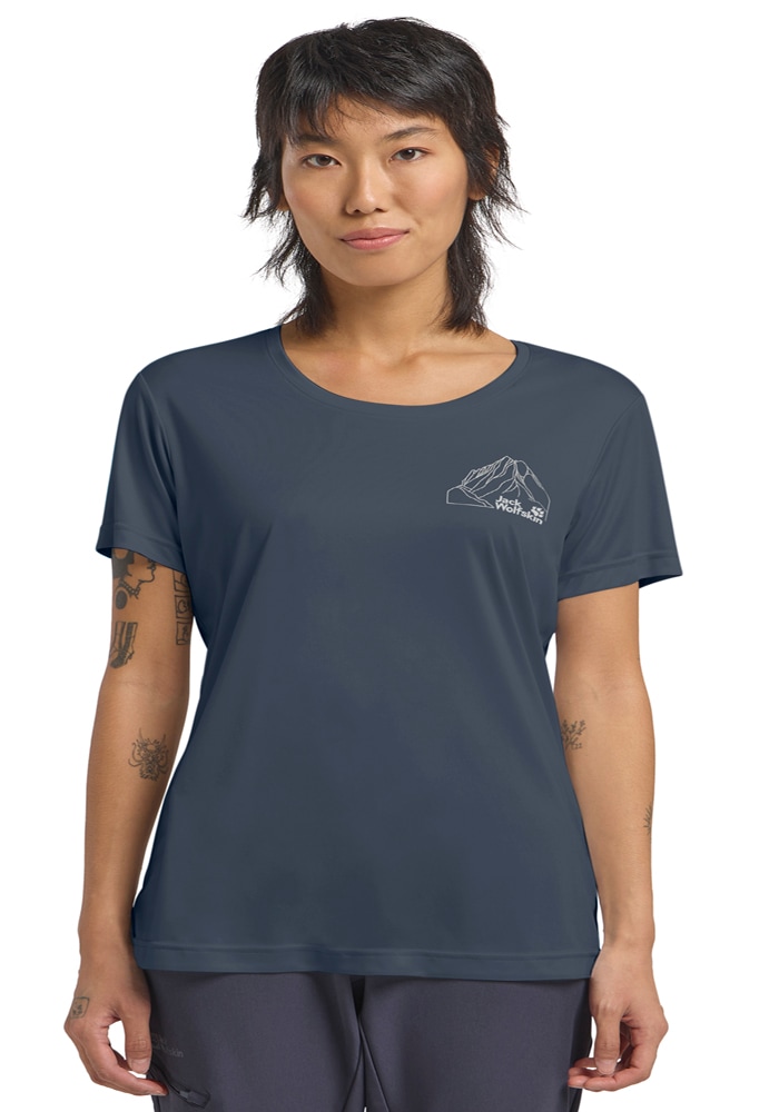 Jack Wolfskin T-Shirt "PEAK GRAPHIC T W" günstig online kaufen